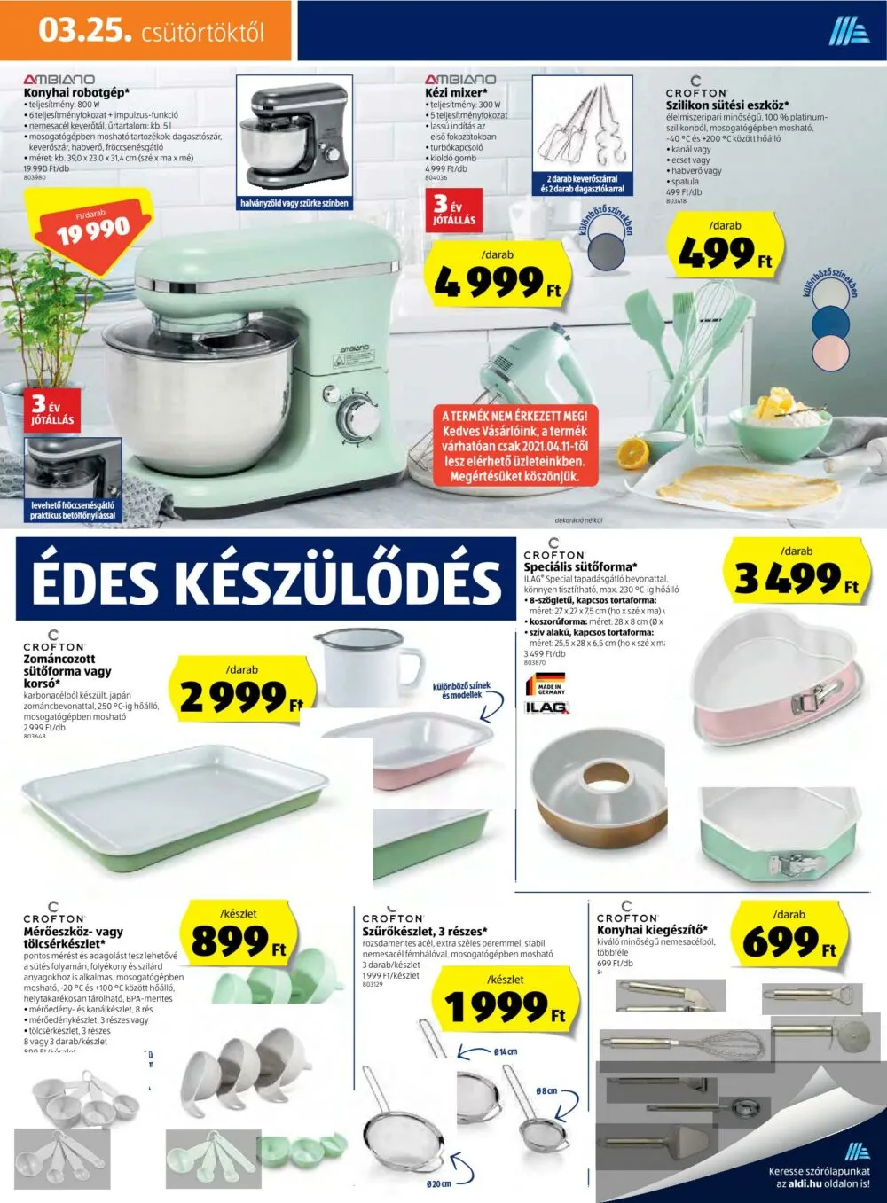 Aldi akciós újság 03.25–04.03 – 9. oldal