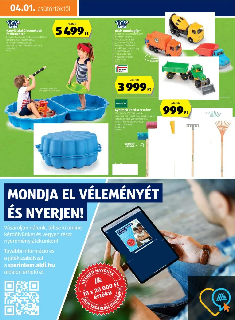Aldi akciós újság 04.01–04.07 – 10. oldal