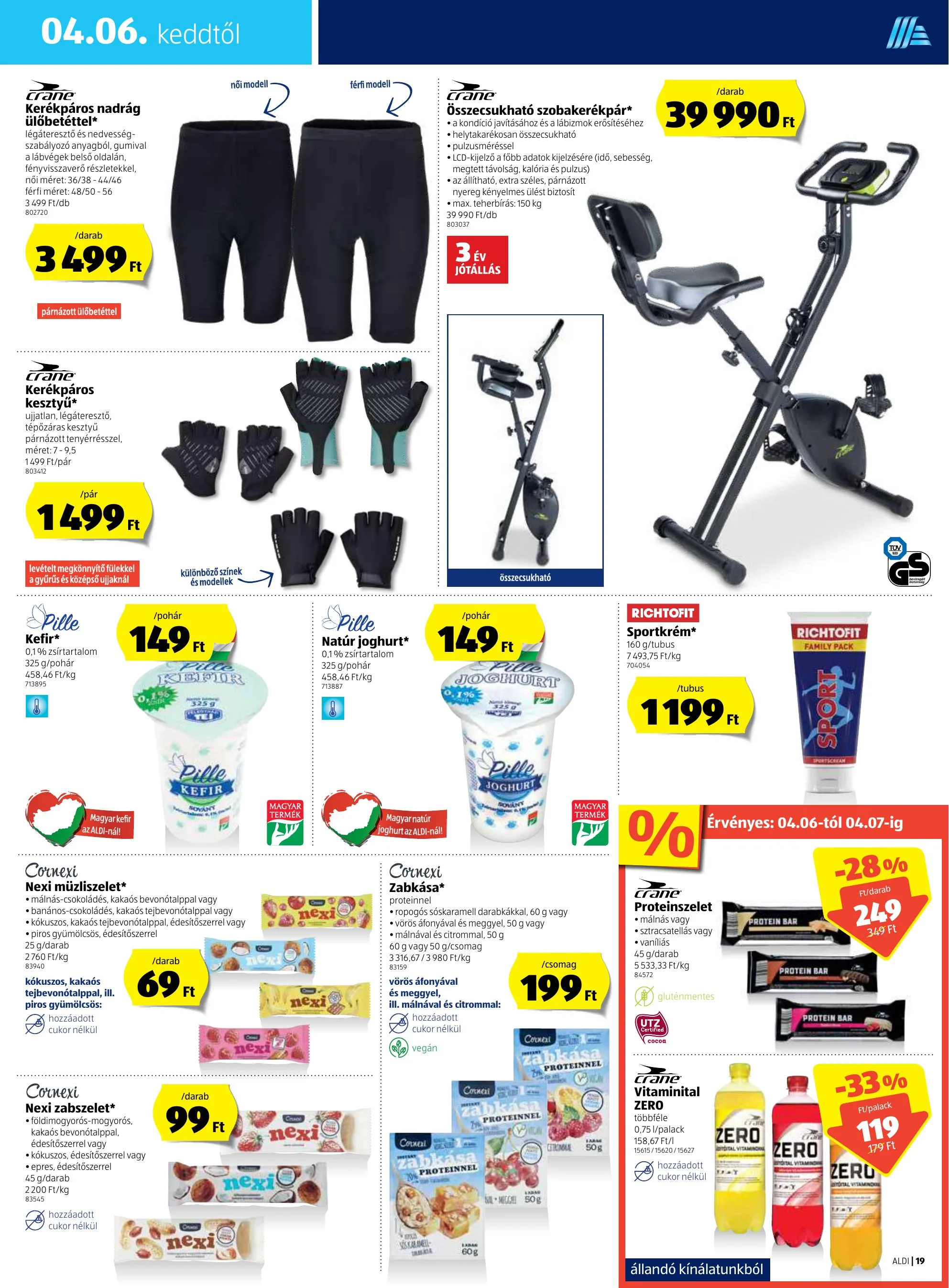 Aldi akciós újság 04.01–04.07 – 19. oldal