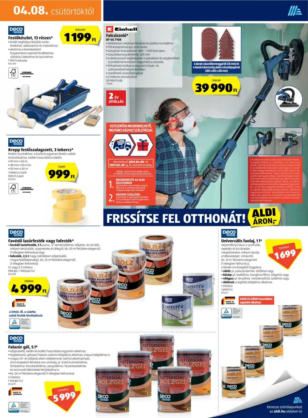 Aldi akciós újság 04.08–04.14 – 11. oldal