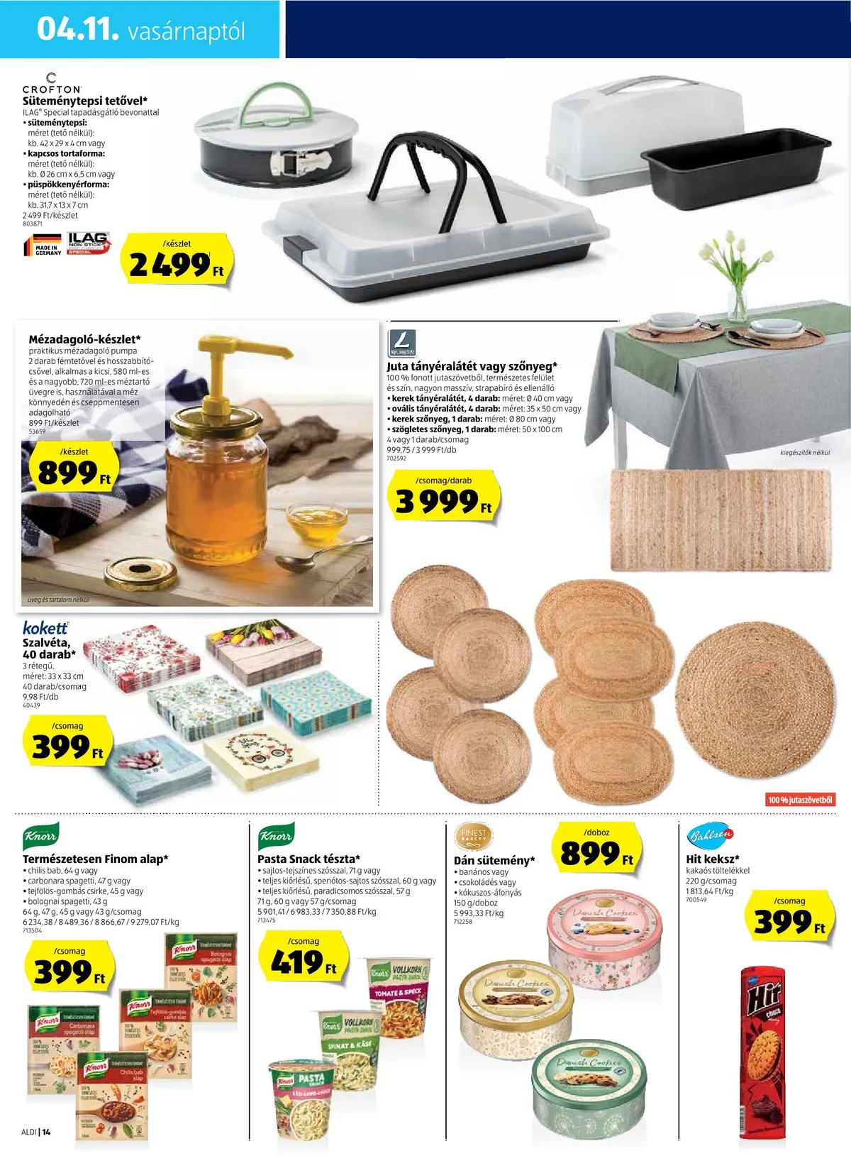 Aldi akciós újság 04.08–04.14 – 14. oldal