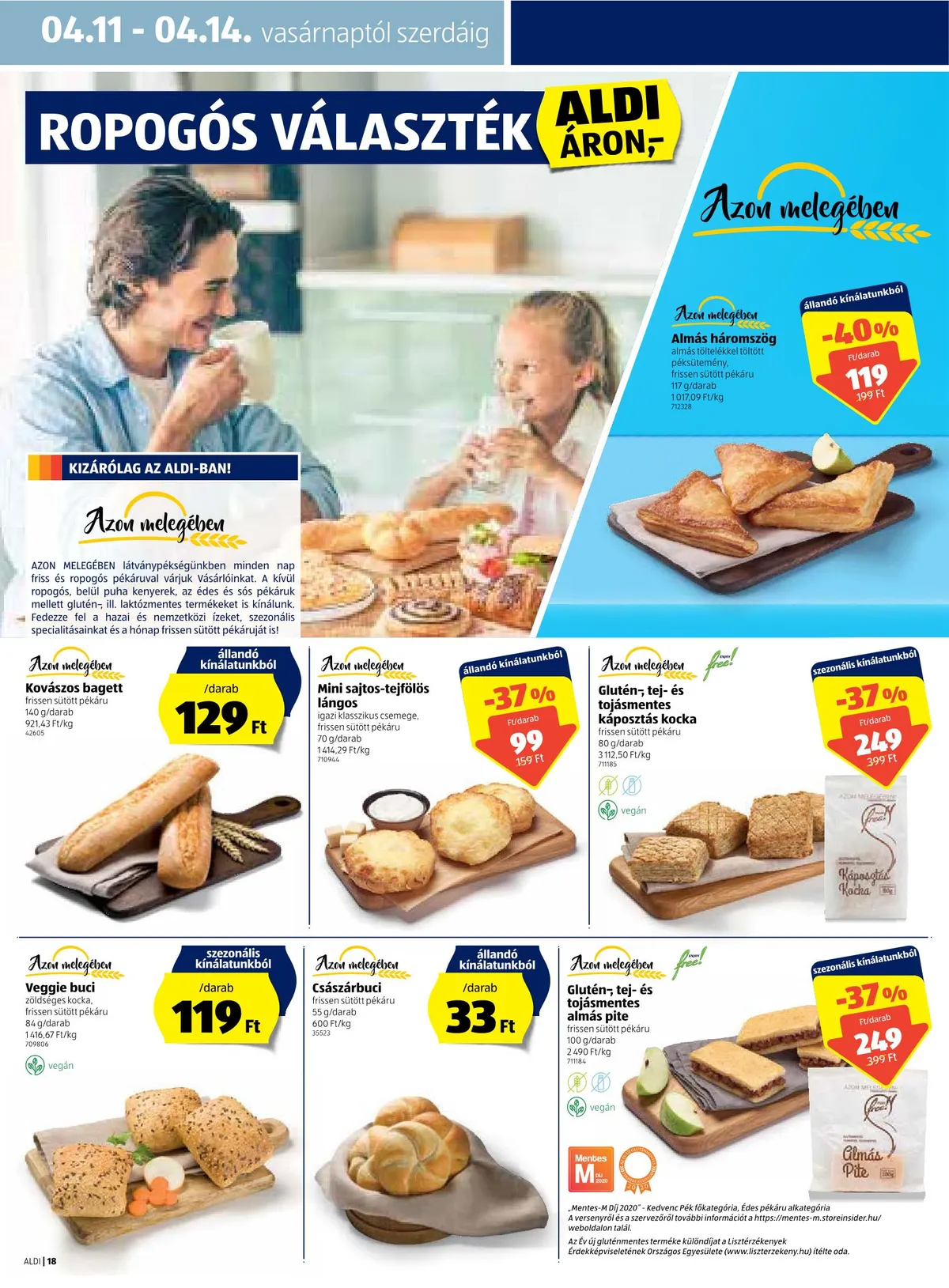 Aldi akciós újság 04.08–04.14 – 18. oldal
