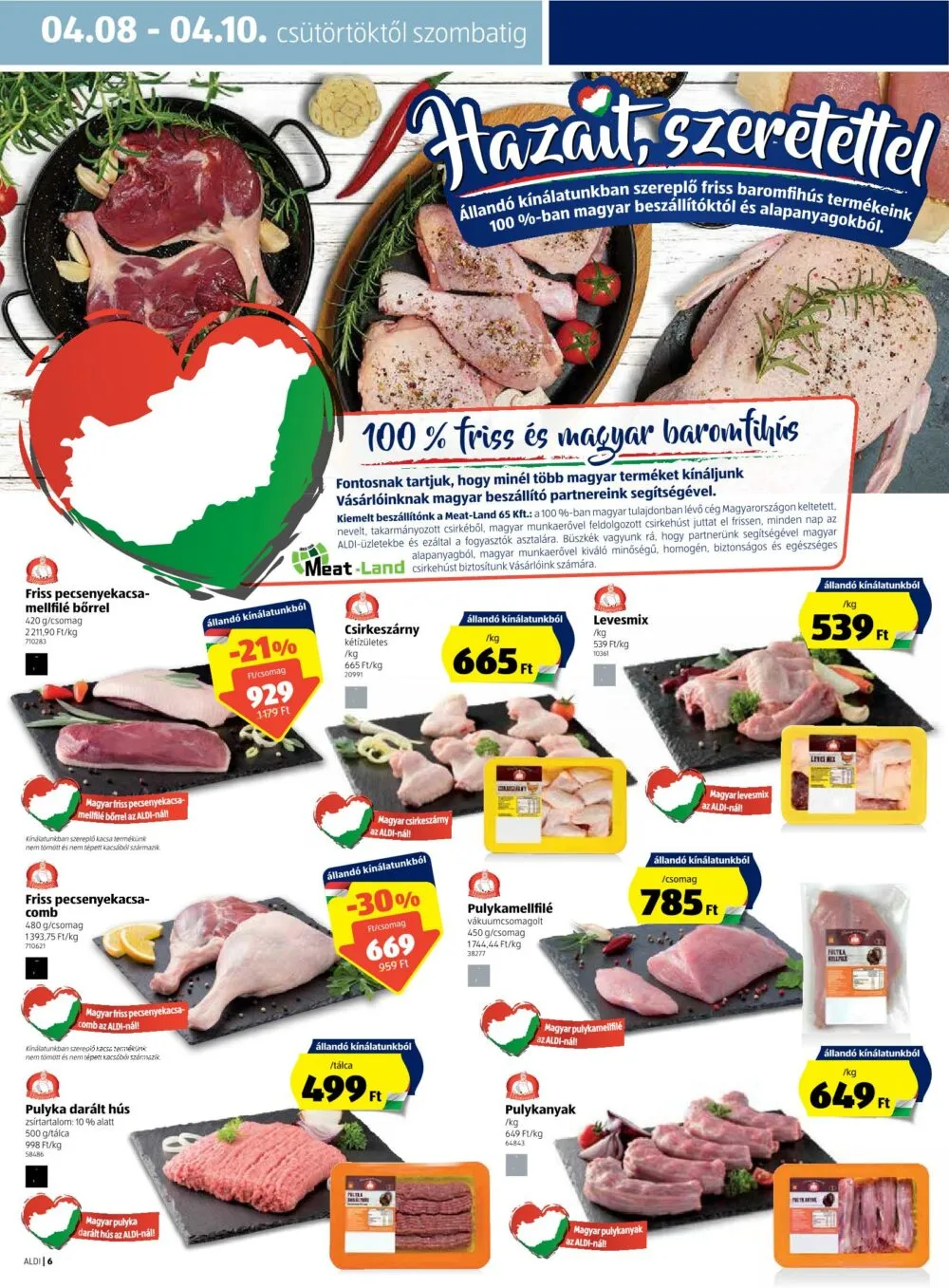 Aldi akciós újság 04.08–04.14 – 6. oldal