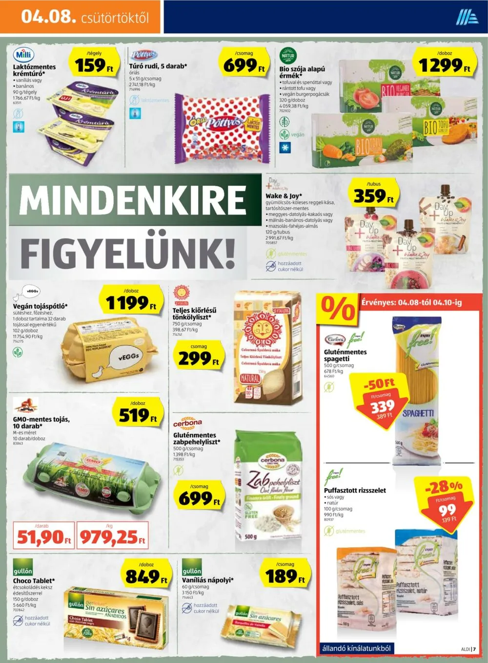Aldi akciós újság 04.08–04.14 – 7. oldal