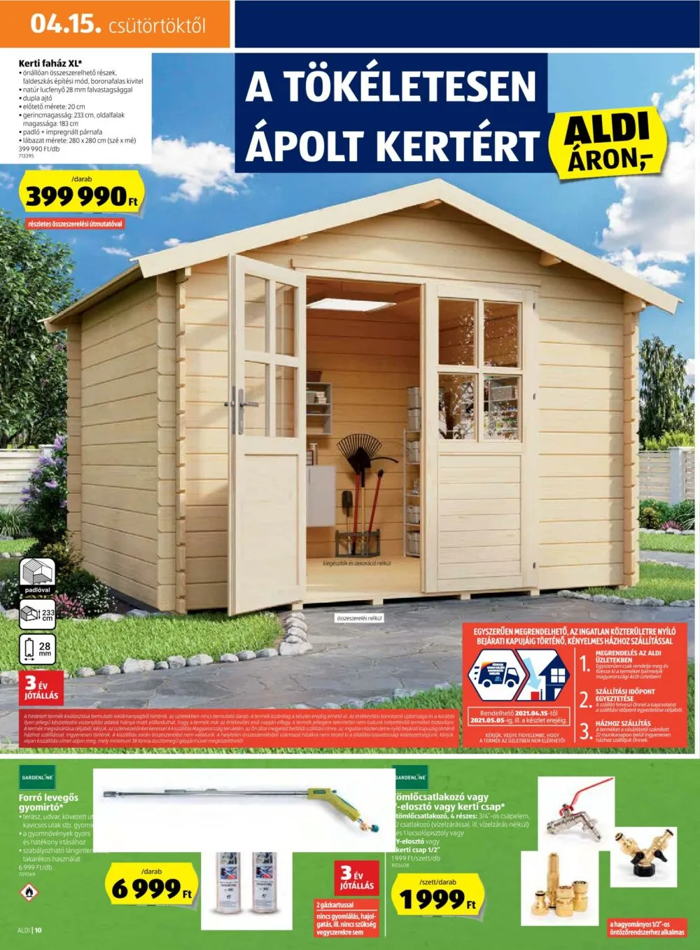 Aldi akciós újság 04.15–04.21 – 10. oldal