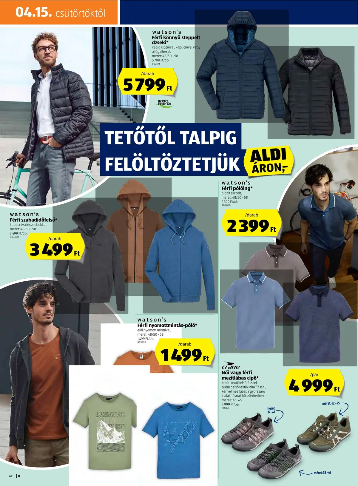 Aldi akciós újság 04.15–04.21 – 8. oldal