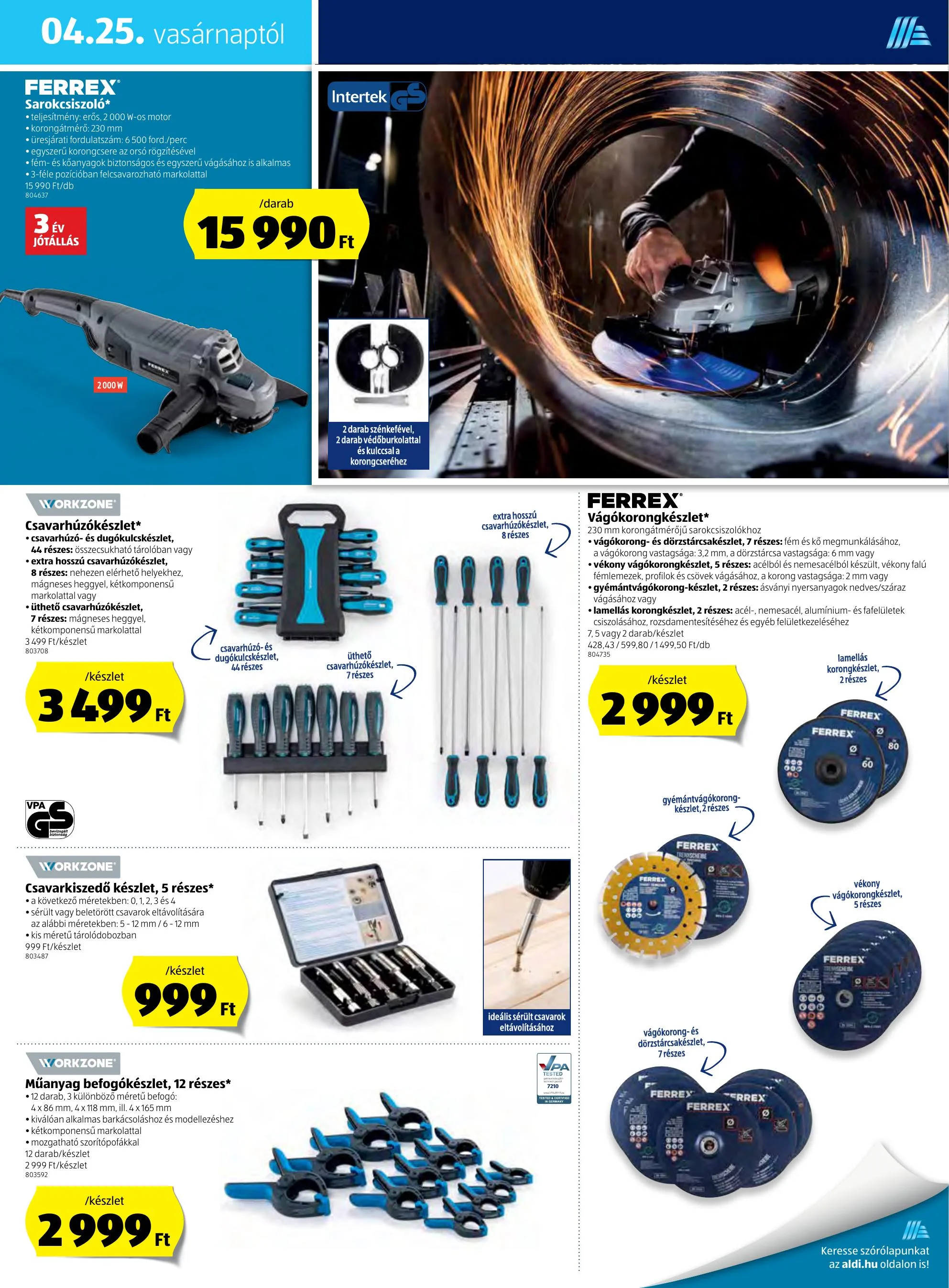 Aldi akciós újság 04.22–04.28 – 15. oldal