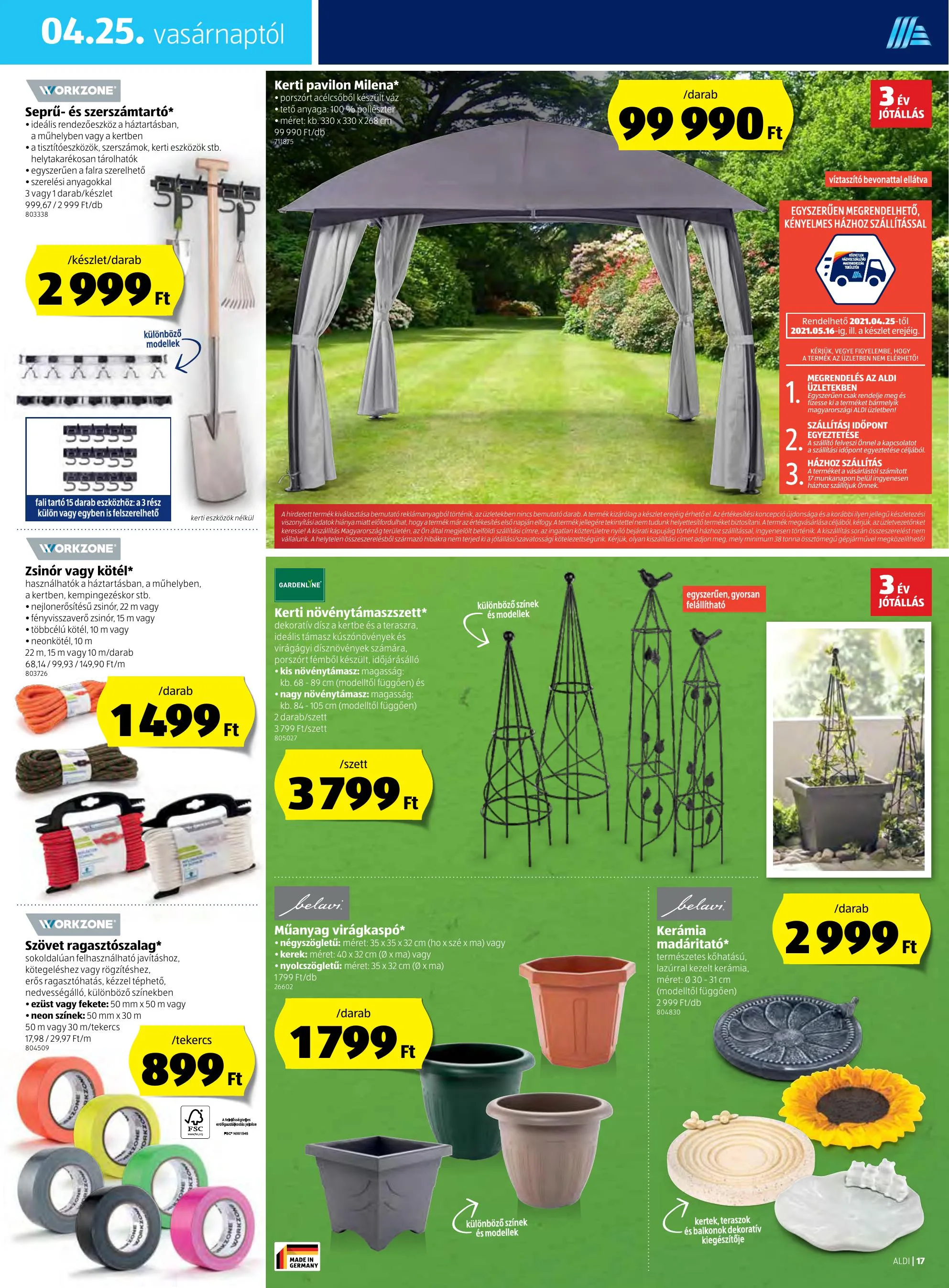 Aldi akciós újság 04.22–04.28 – 17. oldal