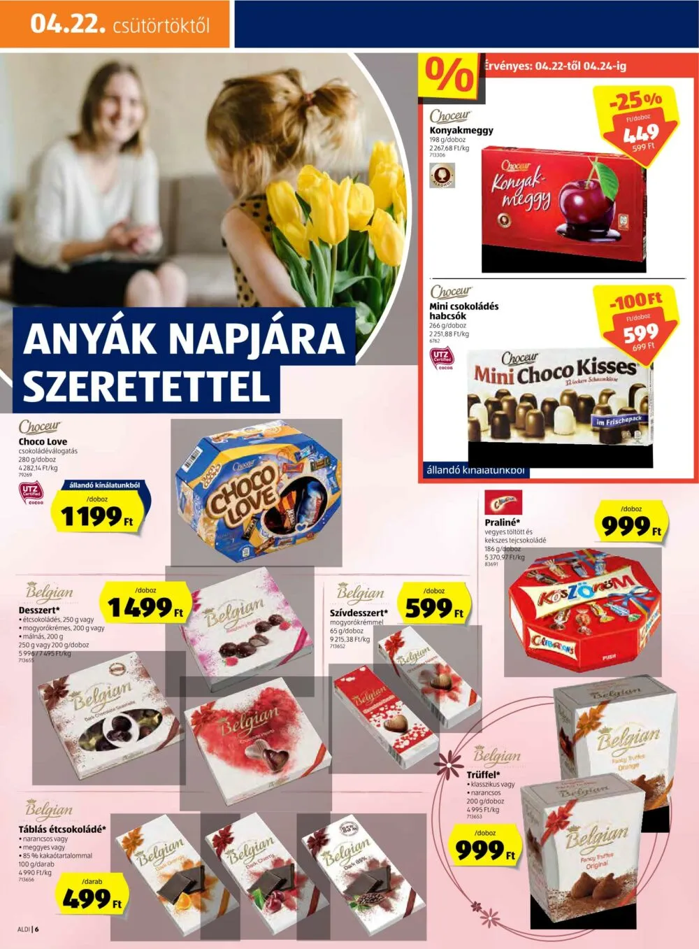 Aldi akciós újság 04.22–04.28 – 6. oldal