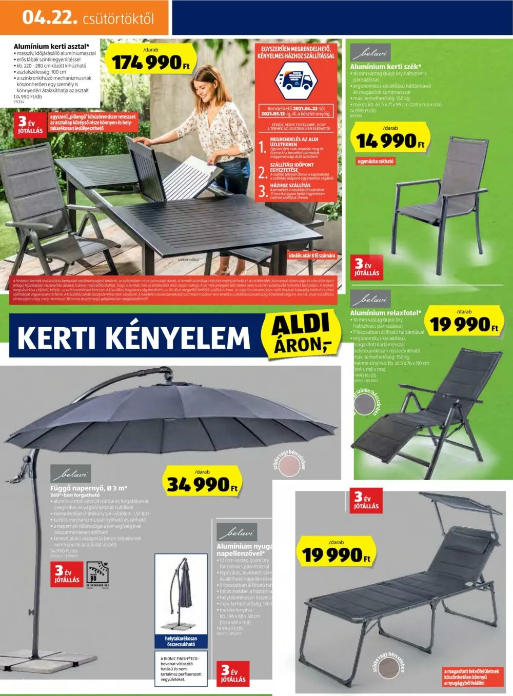 Aldi akciós újság 04.22–04.28 – 8. oldal