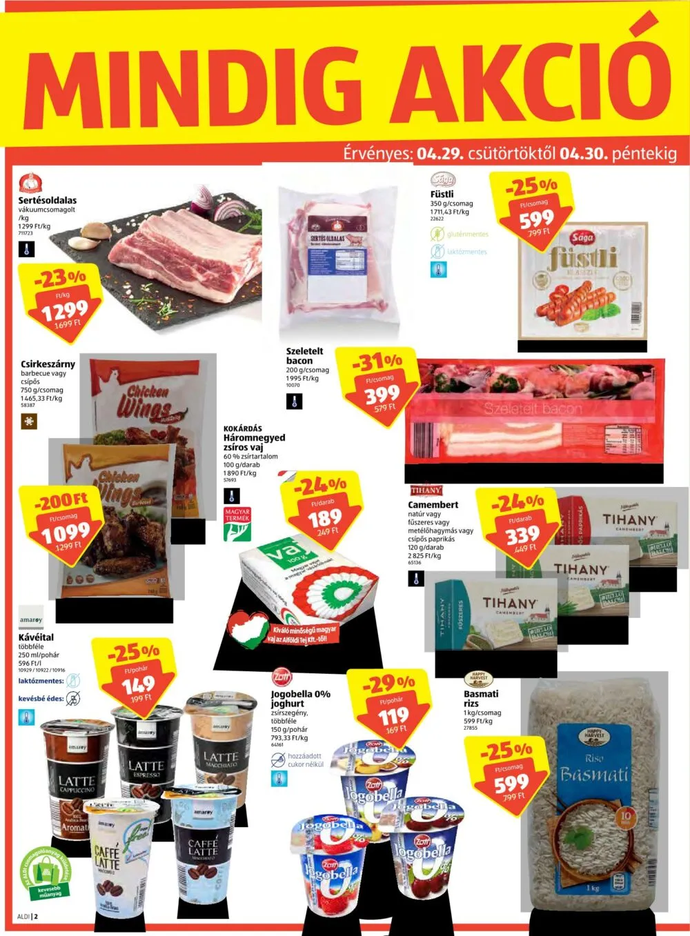 Aldi akciós újság 04.29–05.05