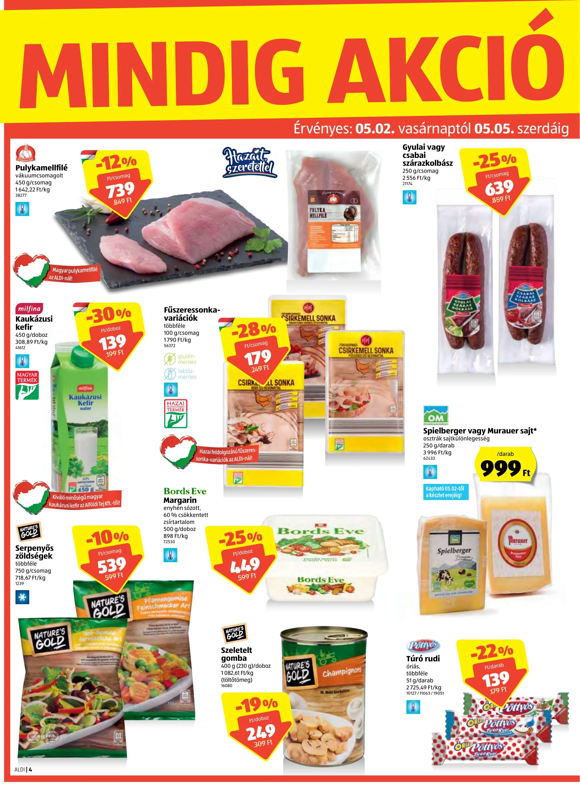 Aldi akciós újság 04.29–05.05 – 4. oldal