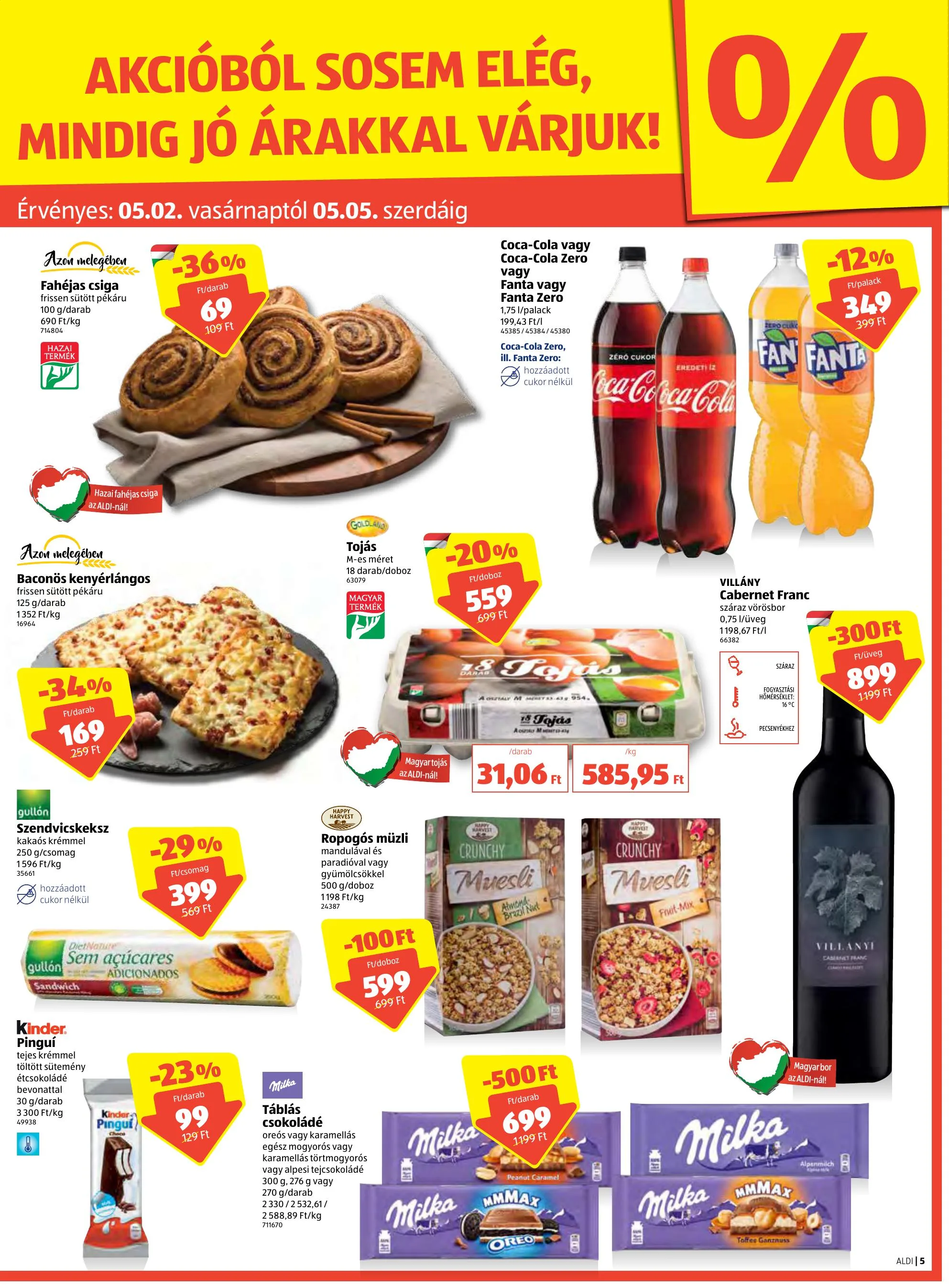 Aldi akciós újság 04.29–05.05 – 5. oldal