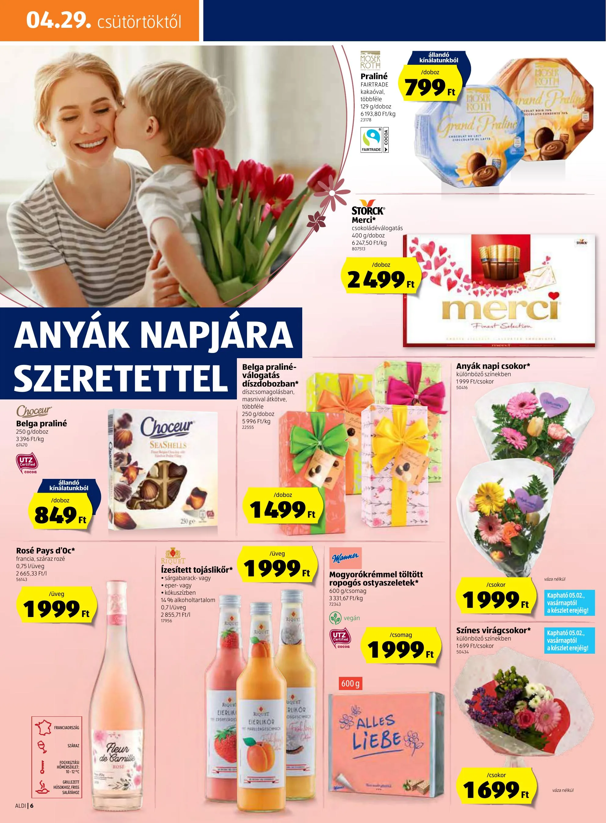 Aldi akciós újság 04.29–05.05 – 6. oldal