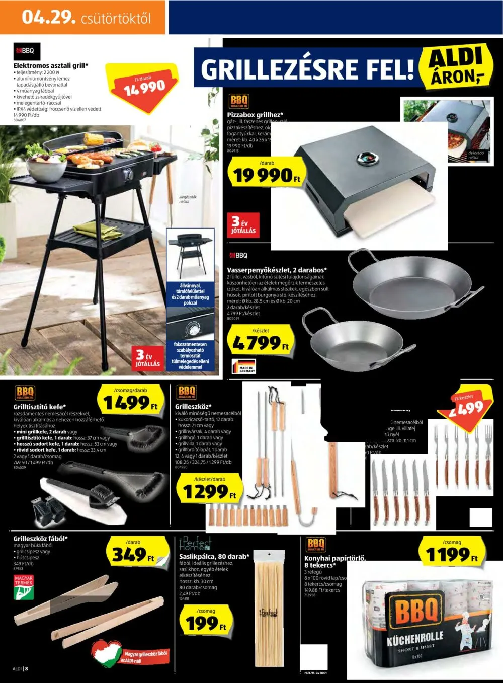 Aldi akciós újság 04.29–05.05 – 8. oldal