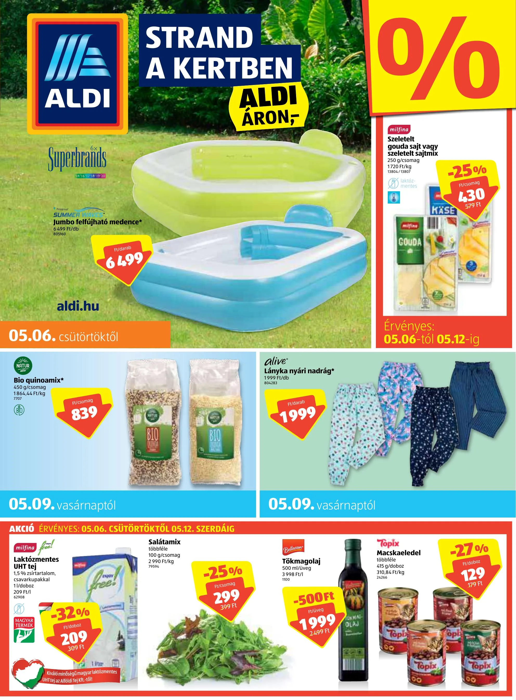 Aldi akciós újság 05.06–05.12