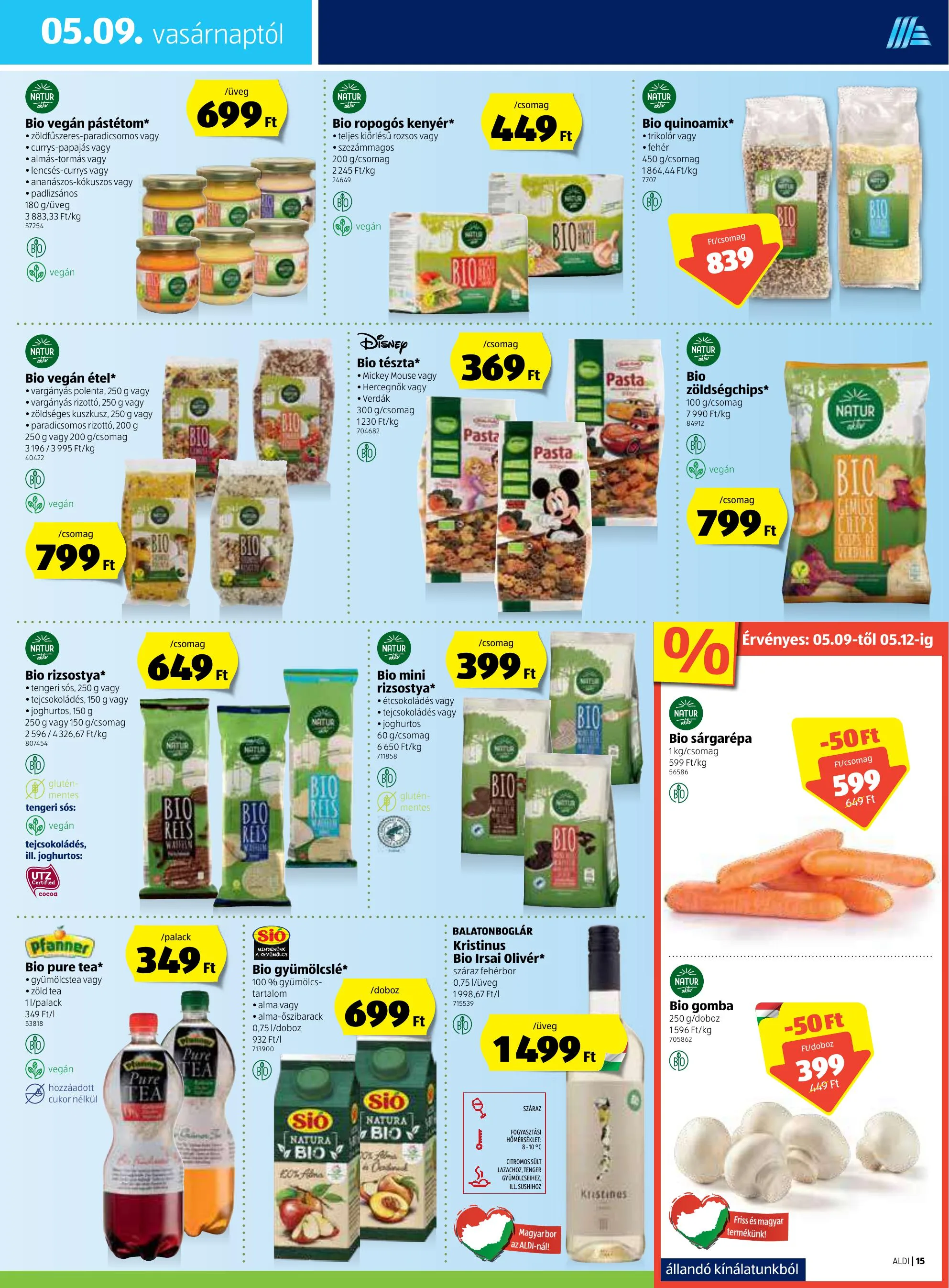 Aldi akciós újság 05.06–05.12 – 15. oldal