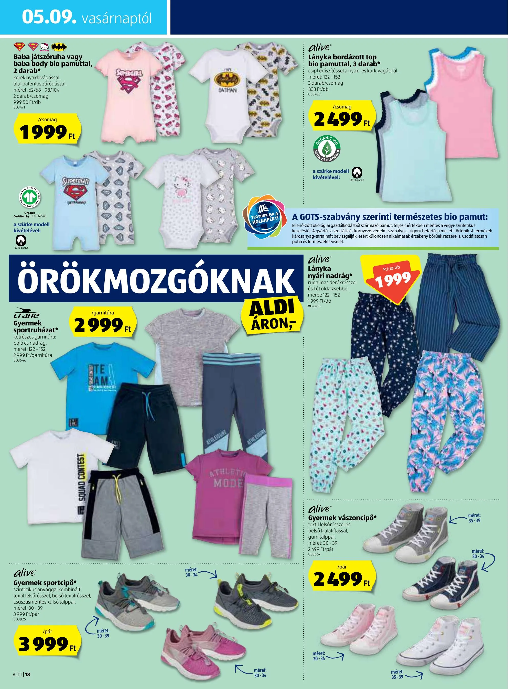 Aldi akciós újság 05.06–05.12 – 18. oldal
