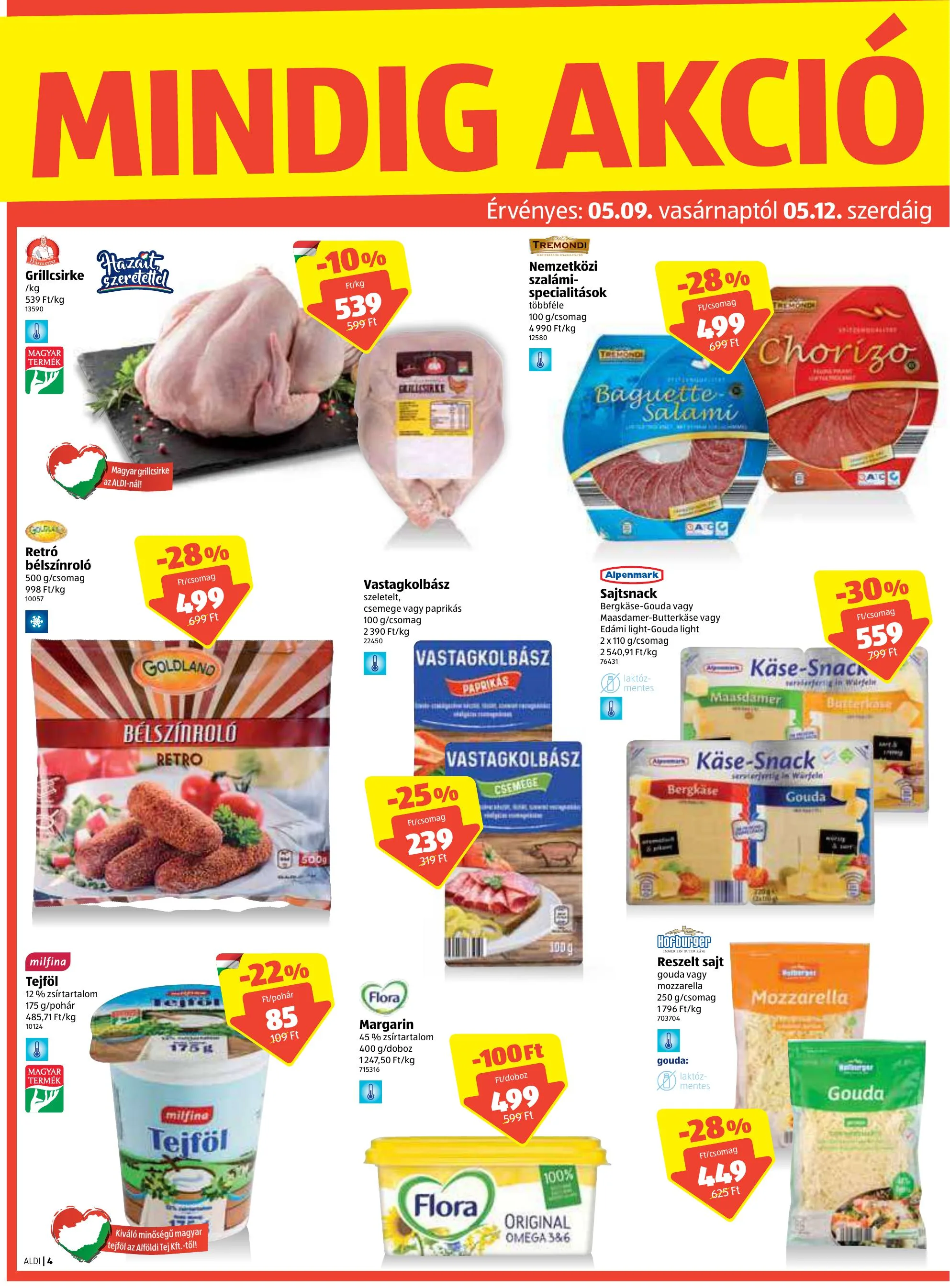 Aldi akciós újság 05.06–05.12 – 4. oldal