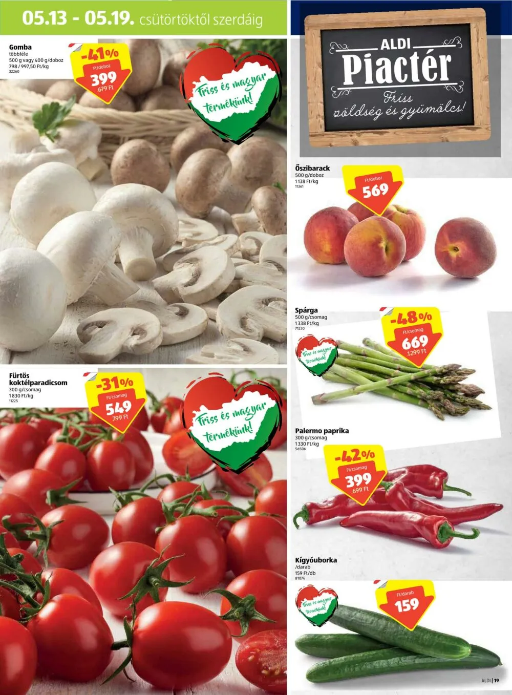 Aldi akciós újság 05.13–05.19 – 19. oldal