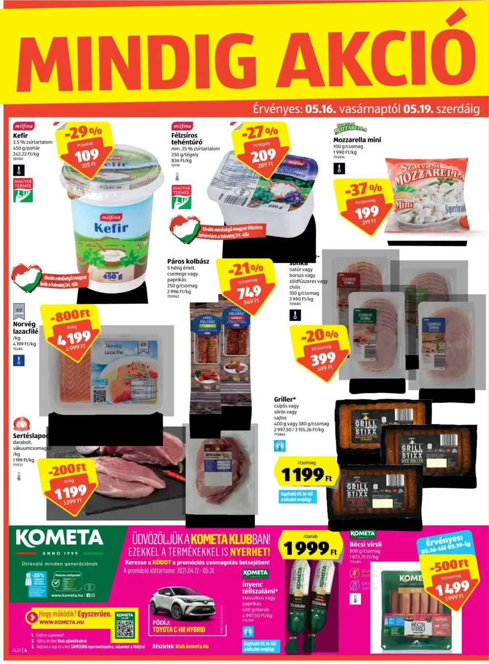 Aldi akciós újság 05.13–05.19 – 4. oldal