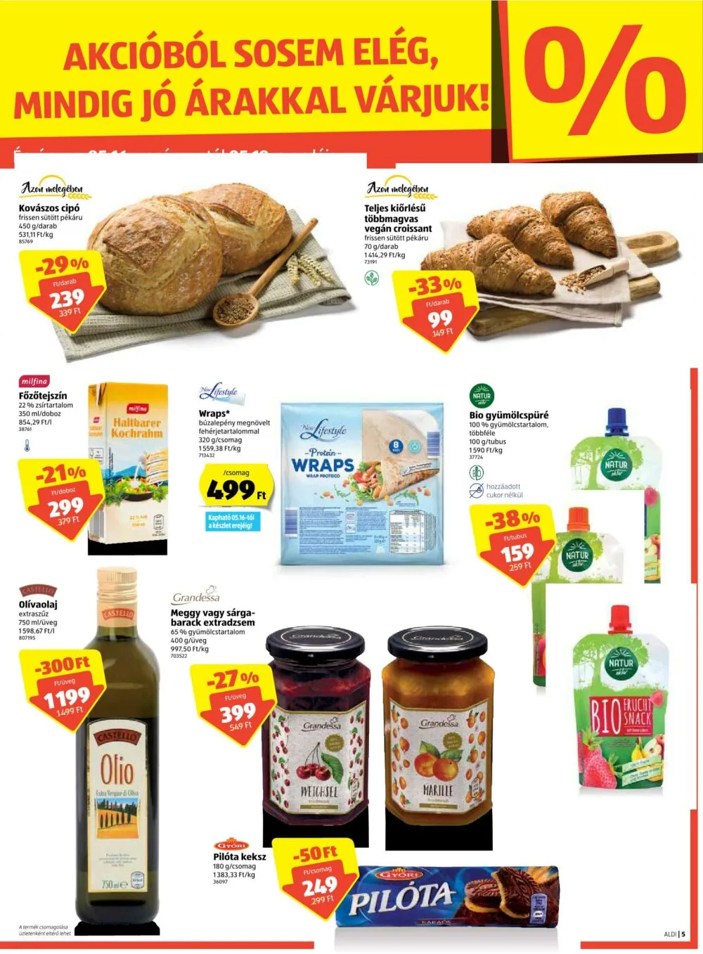 Aldi akciós újság 05.13–05.19 – 5. oldal