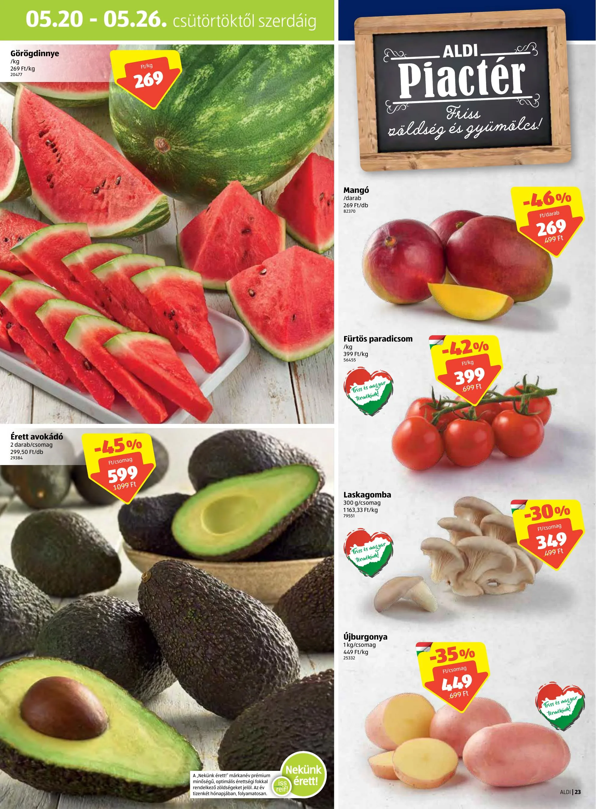 Aldi akciós újság 05.20–05.26 – 23. oldal