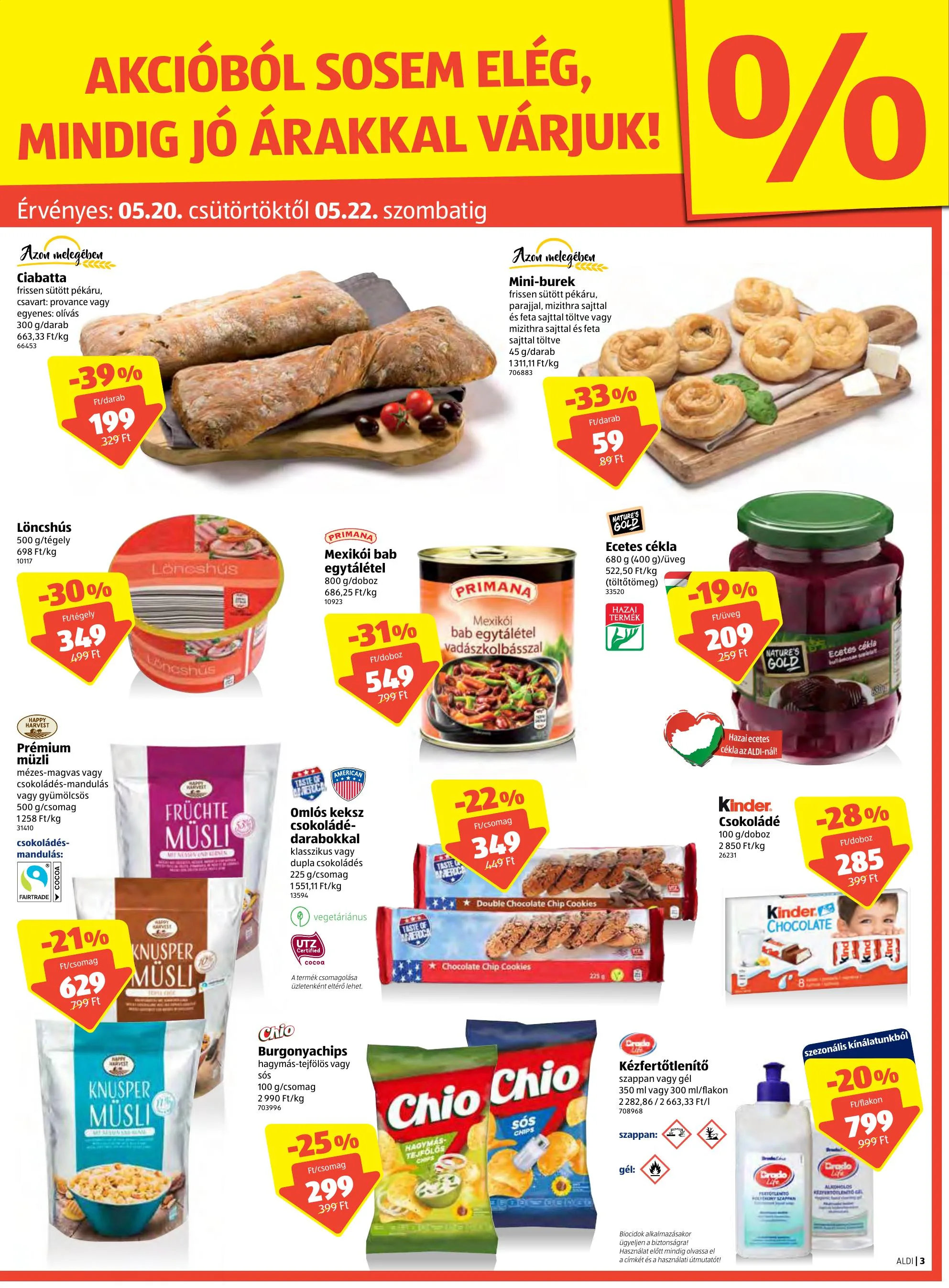 Aldi akciós újság 05.20–05.26 – 3. oldal