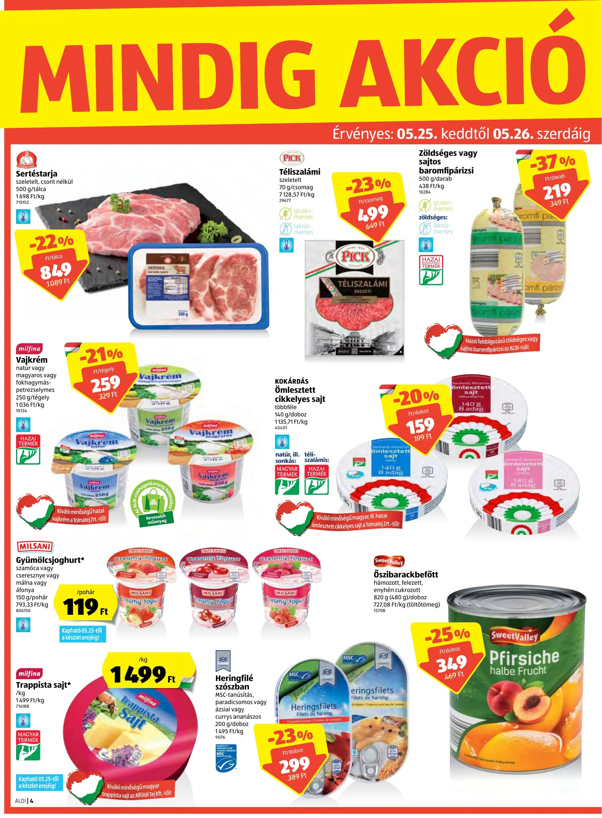 Aldi akciós újság 05.20–05.26 – 4. oldal