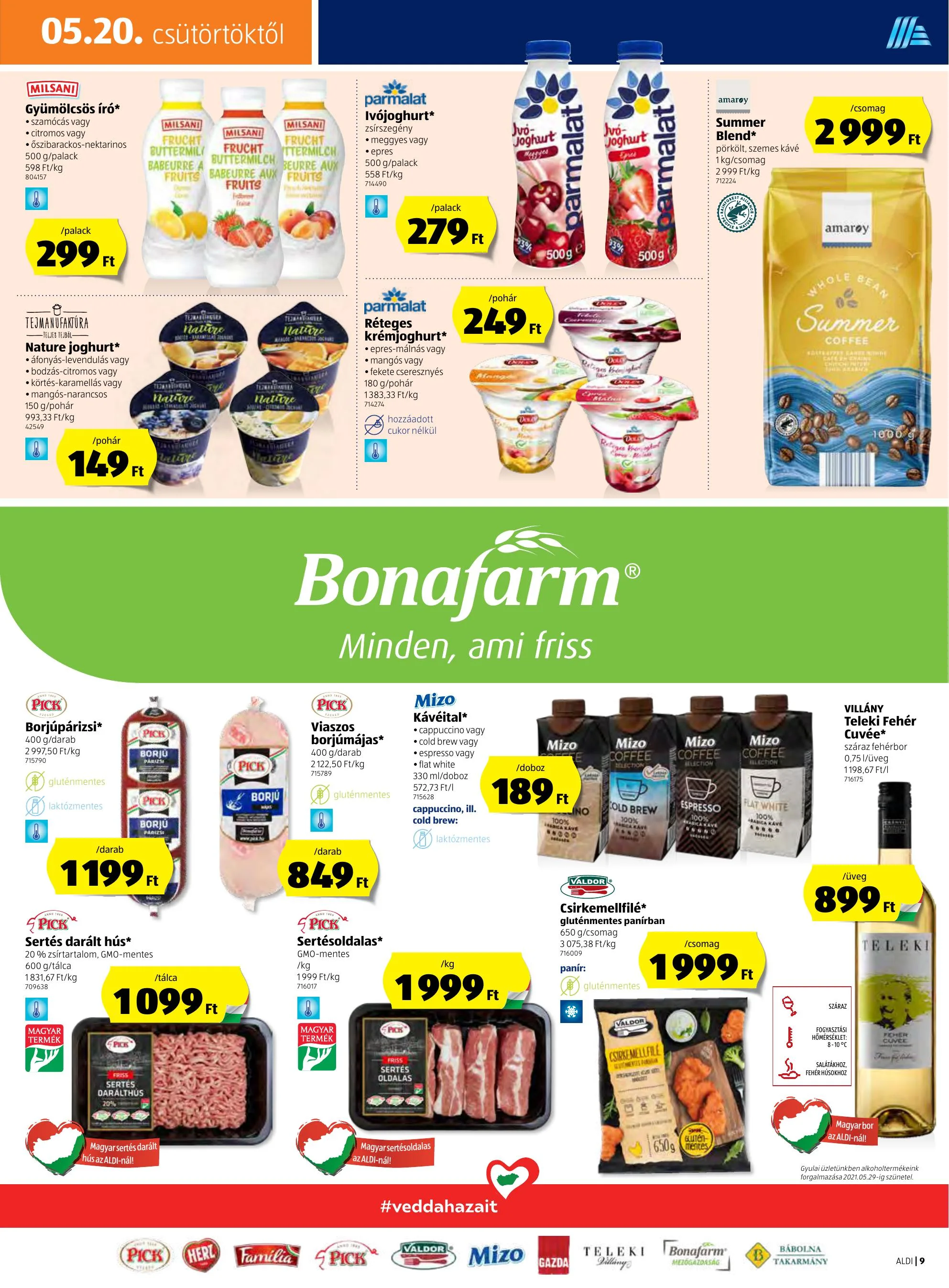 Aldi akciós újság 05.20–05.26 – 9. oldal