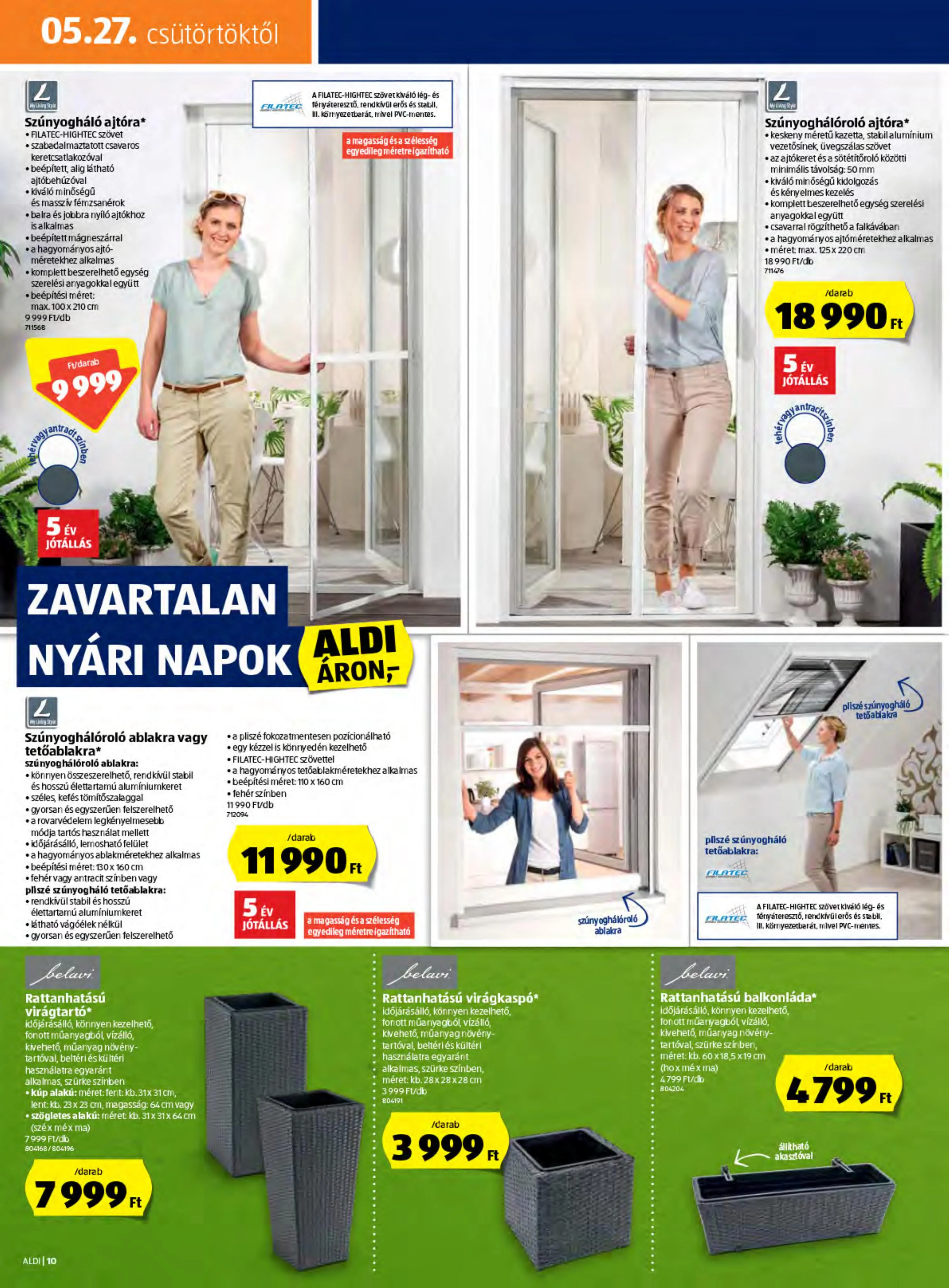 Aldi akciós újság 05.27–06.02 – 10. oldal