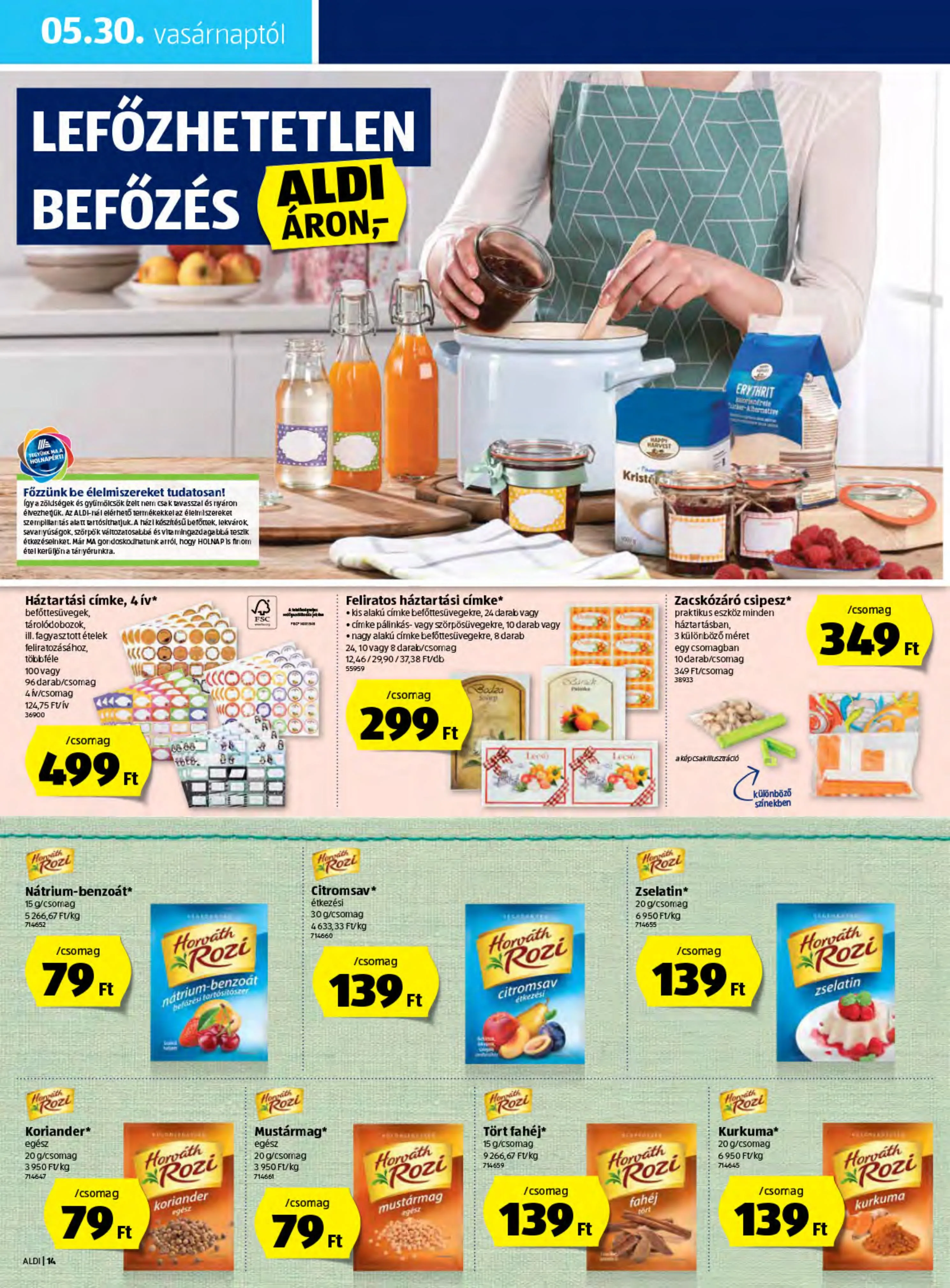 Aldi akciós újság 05.27–06.02 – 14. oldal