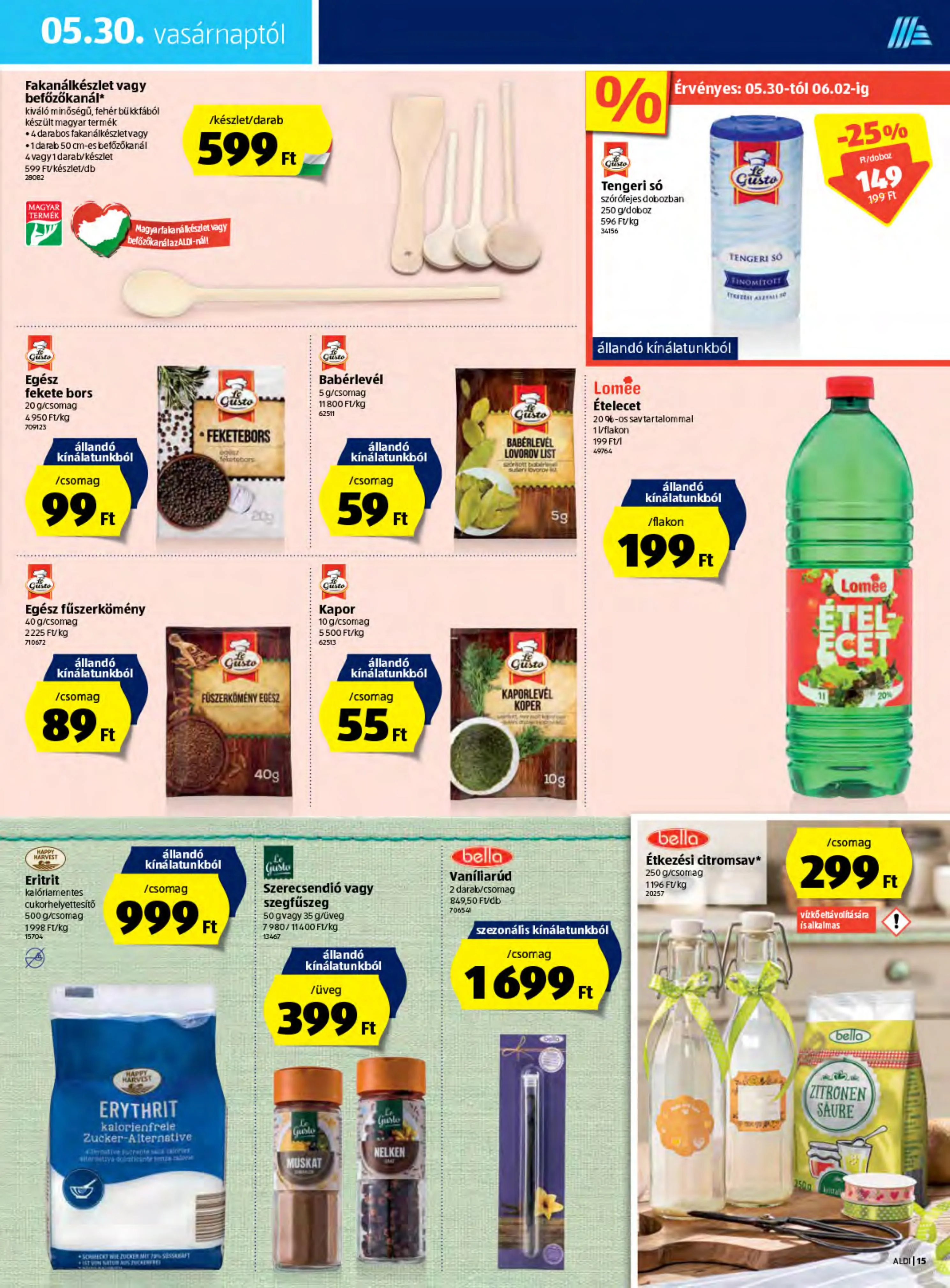 Aldi akciós újság 05.27–06.02 – 15. oldal