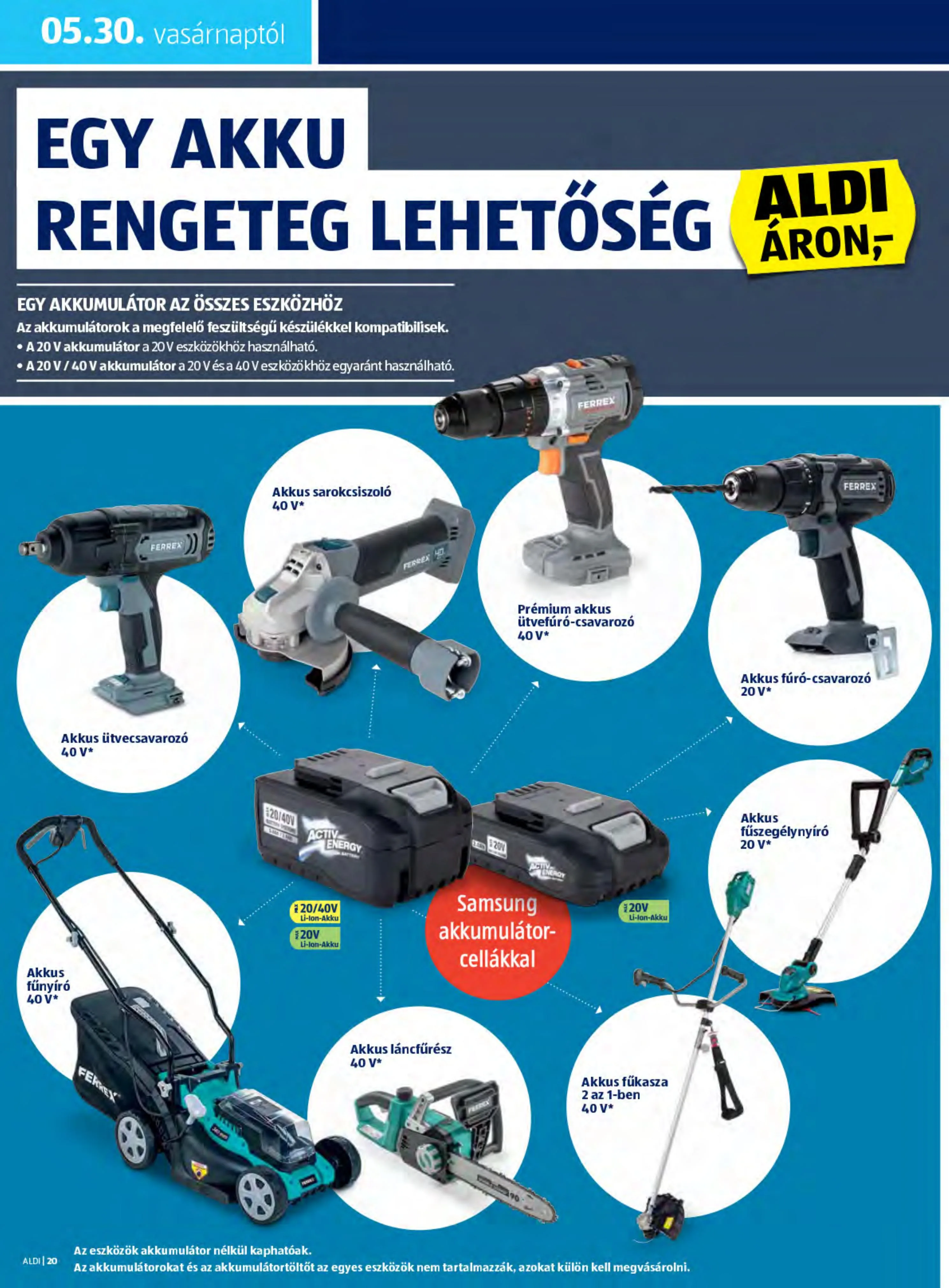 Aldi akciós újság 05.27–06.02 – 20. oldal