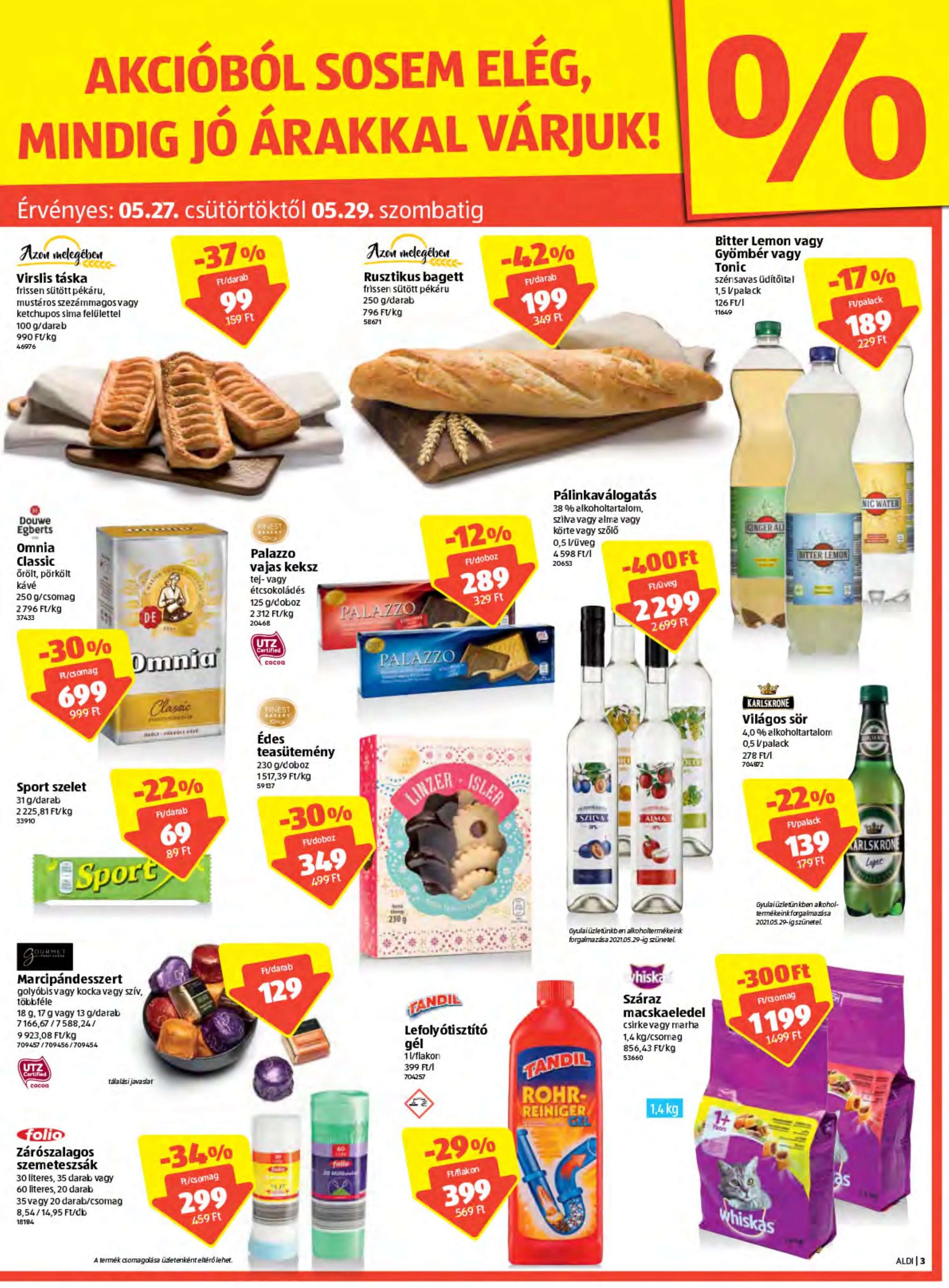 Aldi akciós újság 05.27–06.02 – 3. oldal