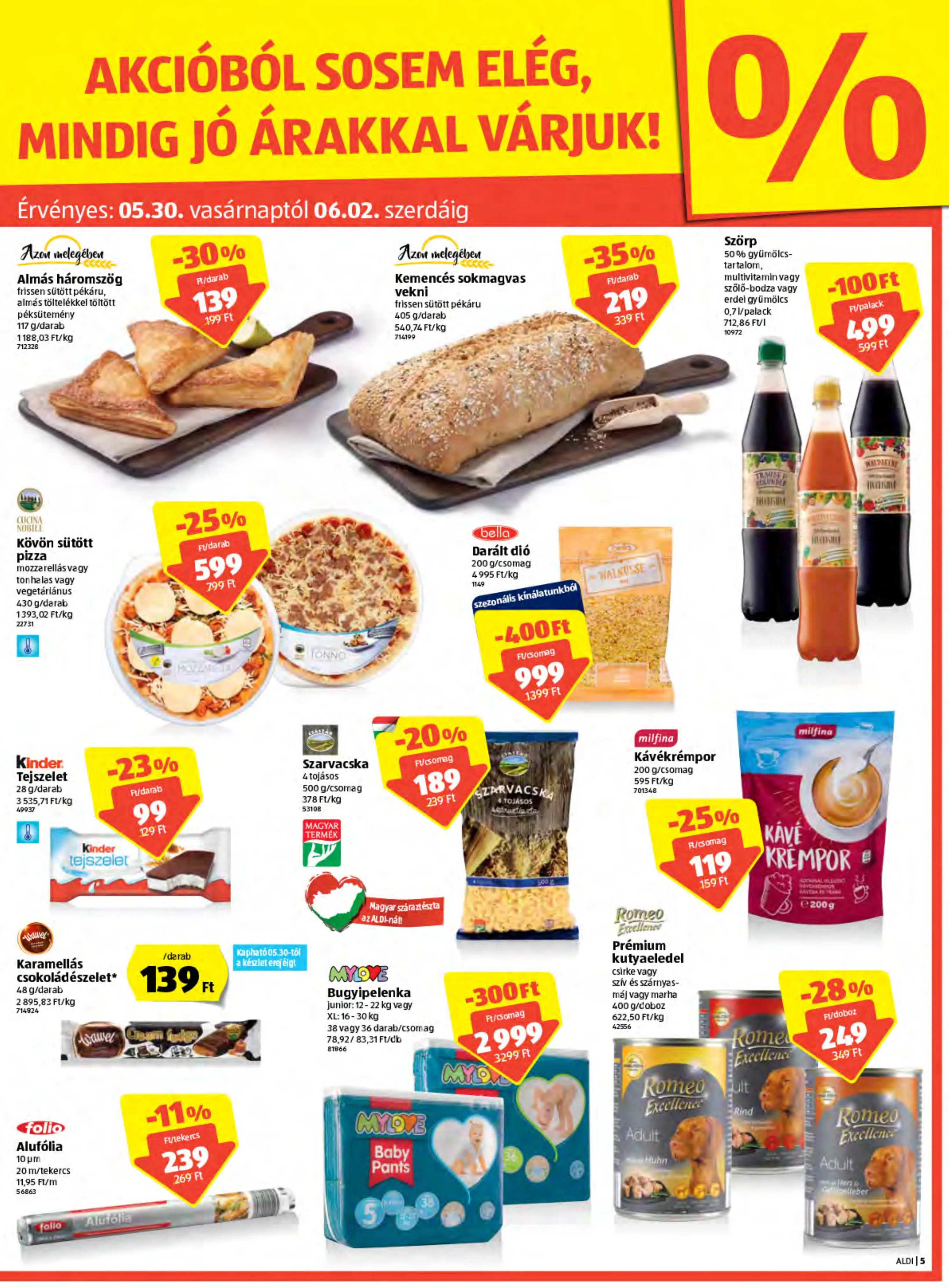 Aldi akciós újság 05.27–06.02 – 5. oldal