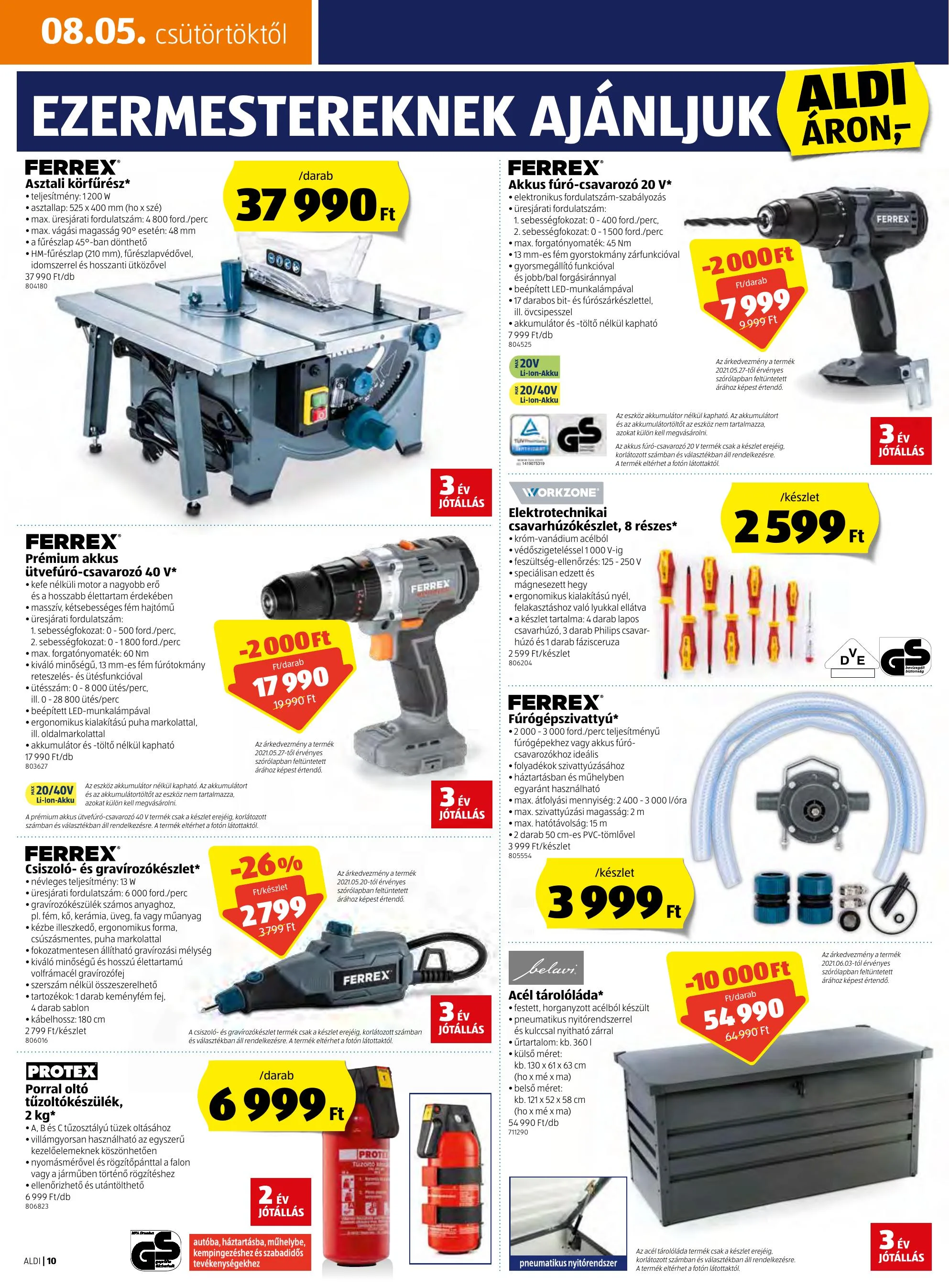 Aldi akciós újság 08.05–08.11 – 10. oldal