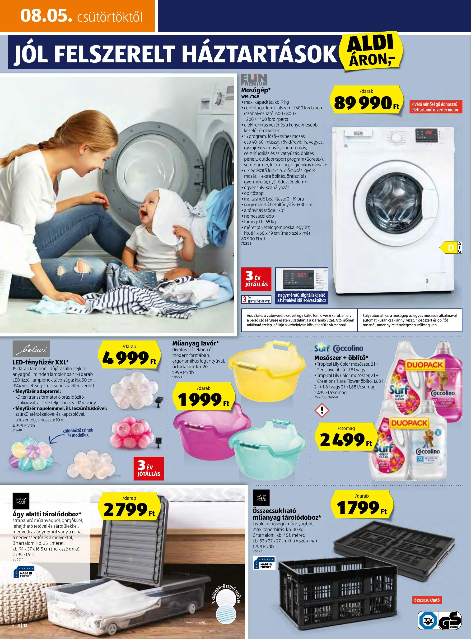 Aldi akciós újság 08.05–08.11 – 12. oldal