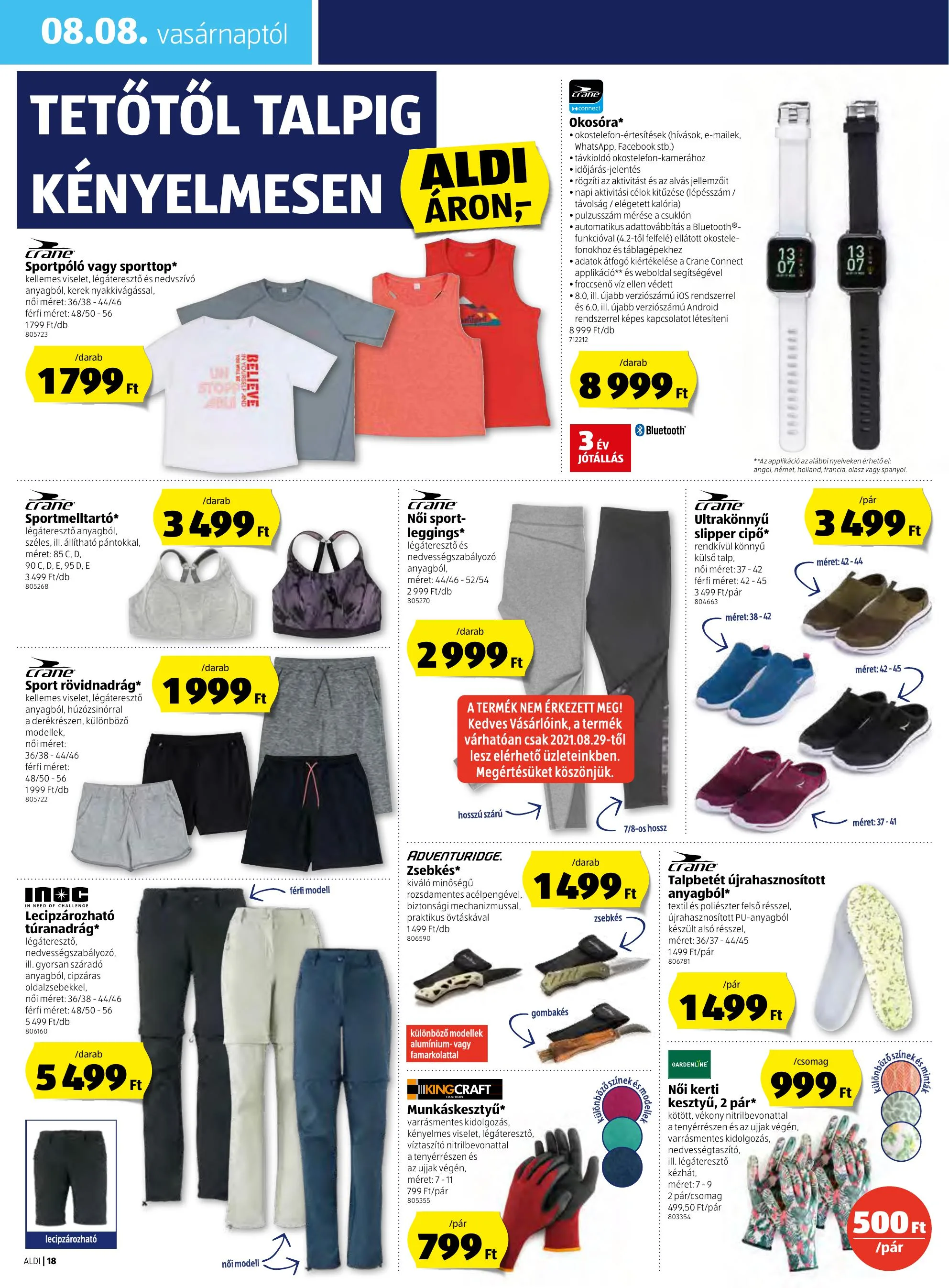 Aldi akciós újság 08.05–08.11 – 18. oldal