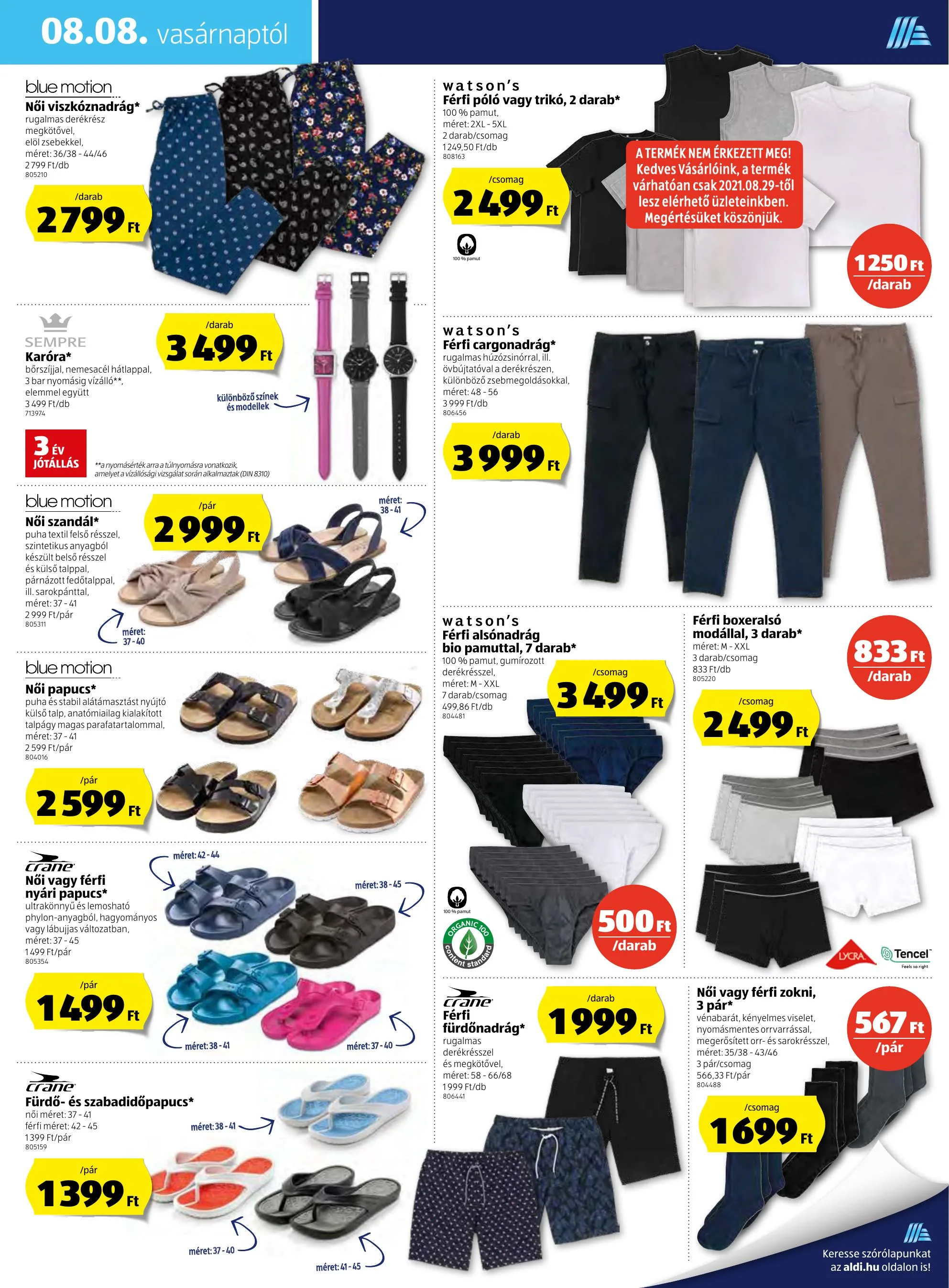 Aldi akciós újság 08.05–08.11 – 19. oldal