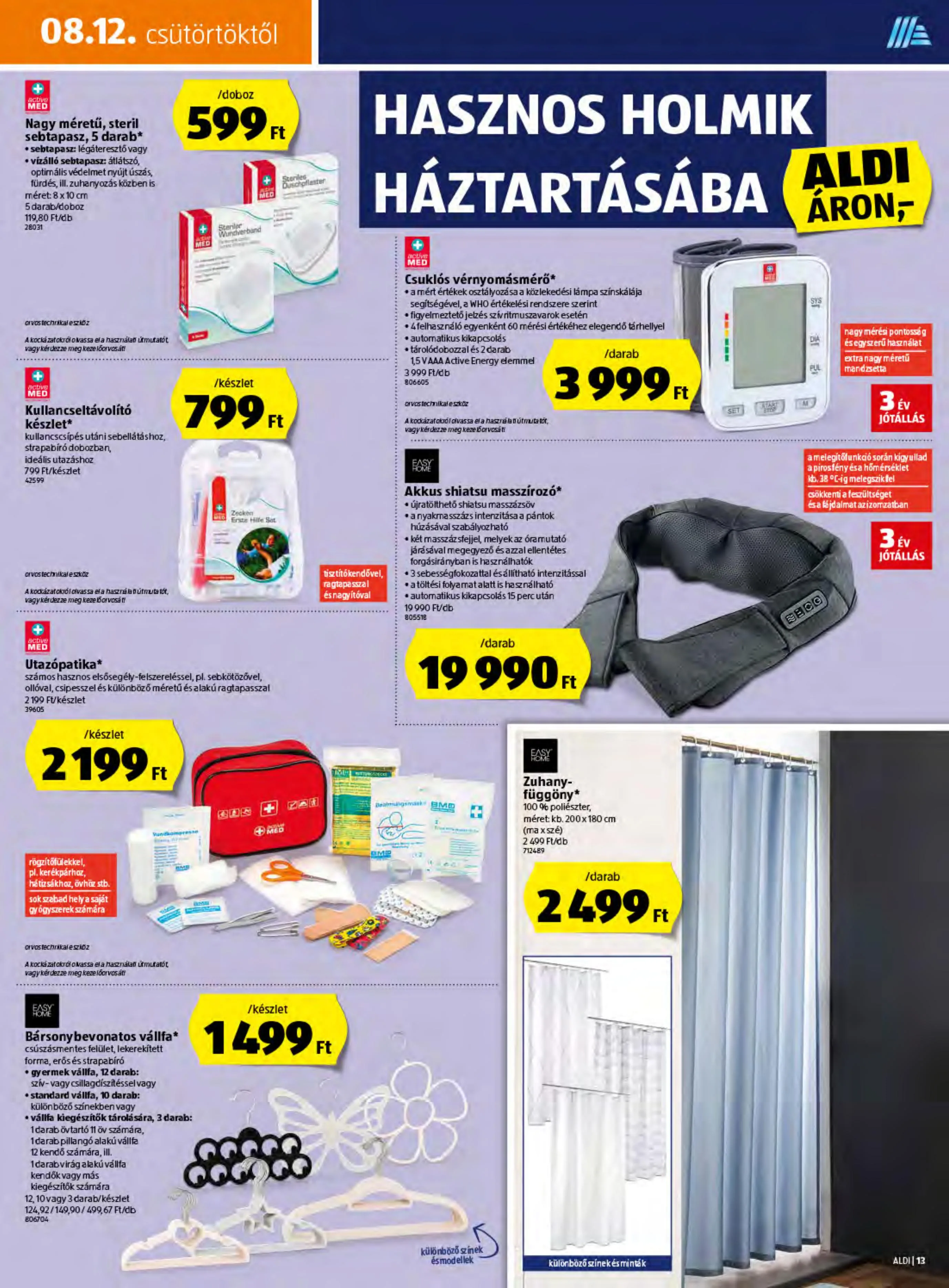 Aldi akciós újság 08.12–08.18 – 13. oldal
