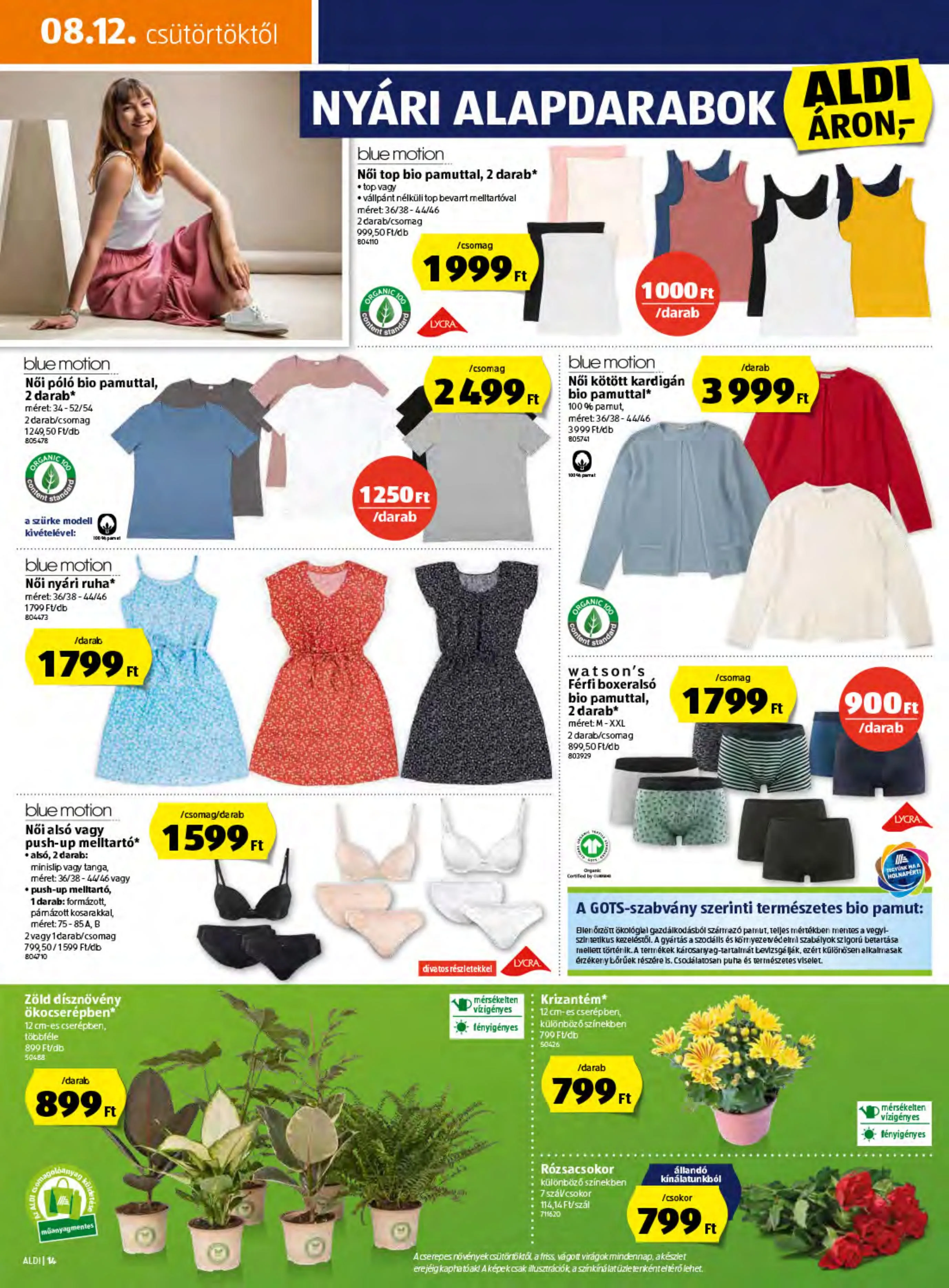 Aldi akciós újság 08.12–08.18 – 14. oldal