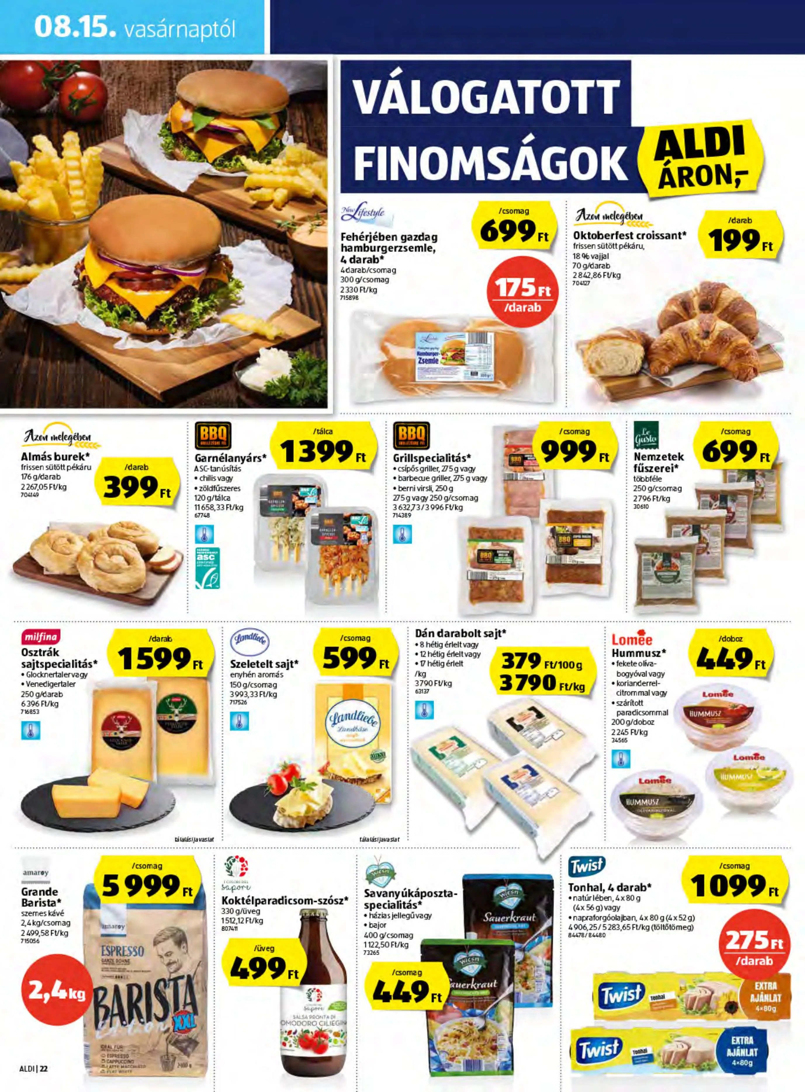 Aldi akciós újság 08.12–08.18 – 22. oldal