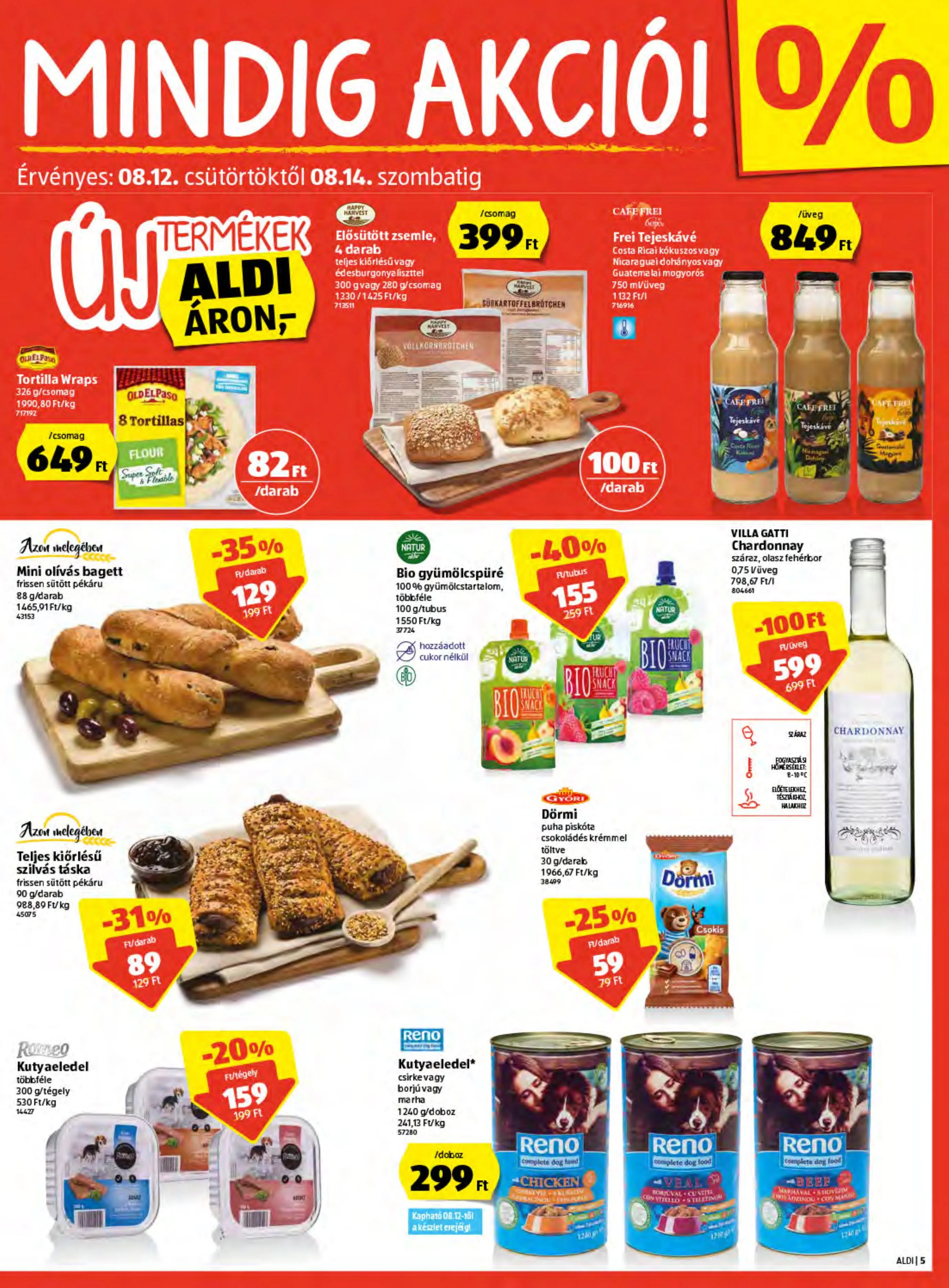 Aldi akciós újság 08.12–08.18 – 5. oldal