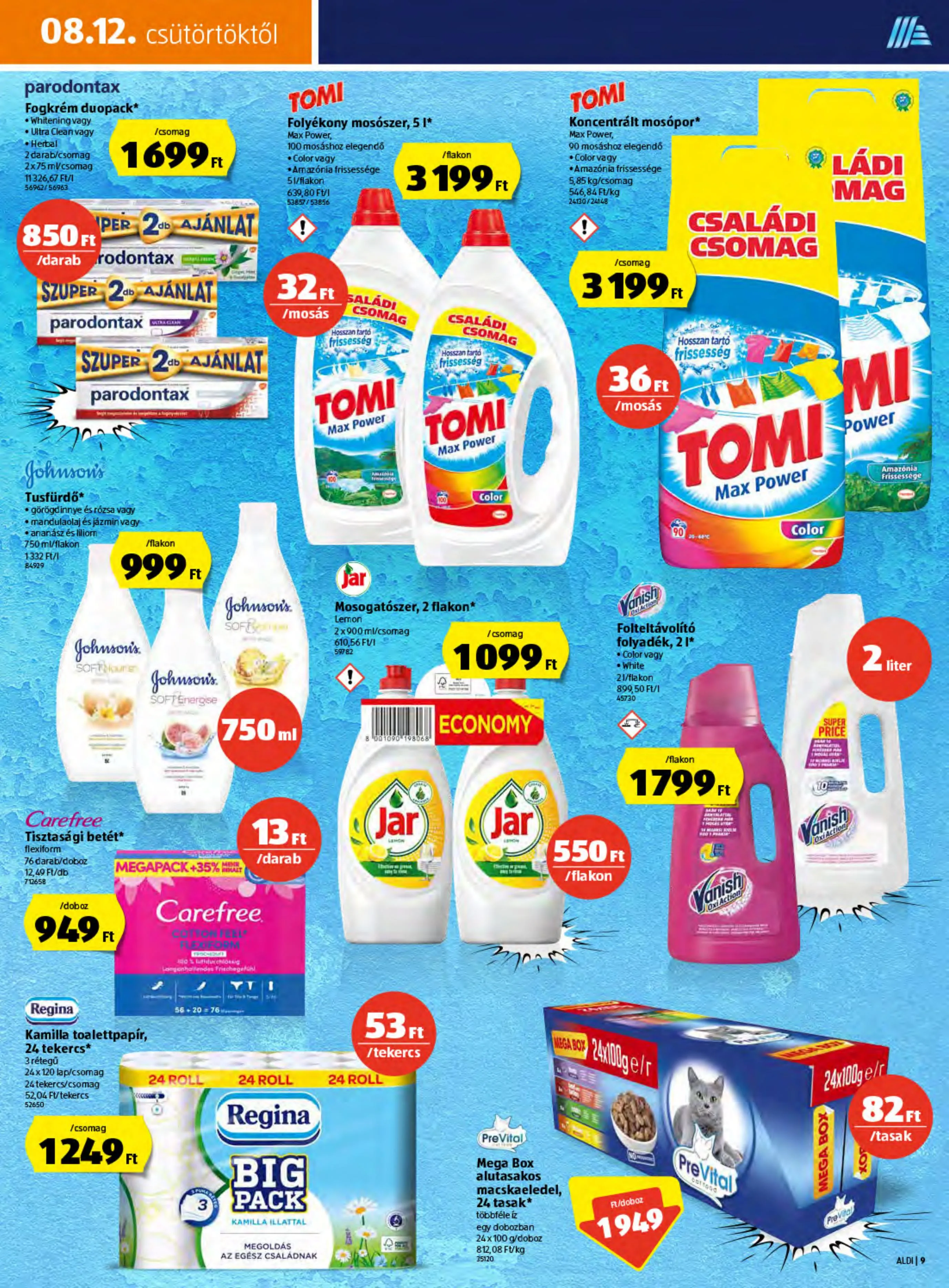 Aldi akciós újság 08.12–08.18 – 9. oldal