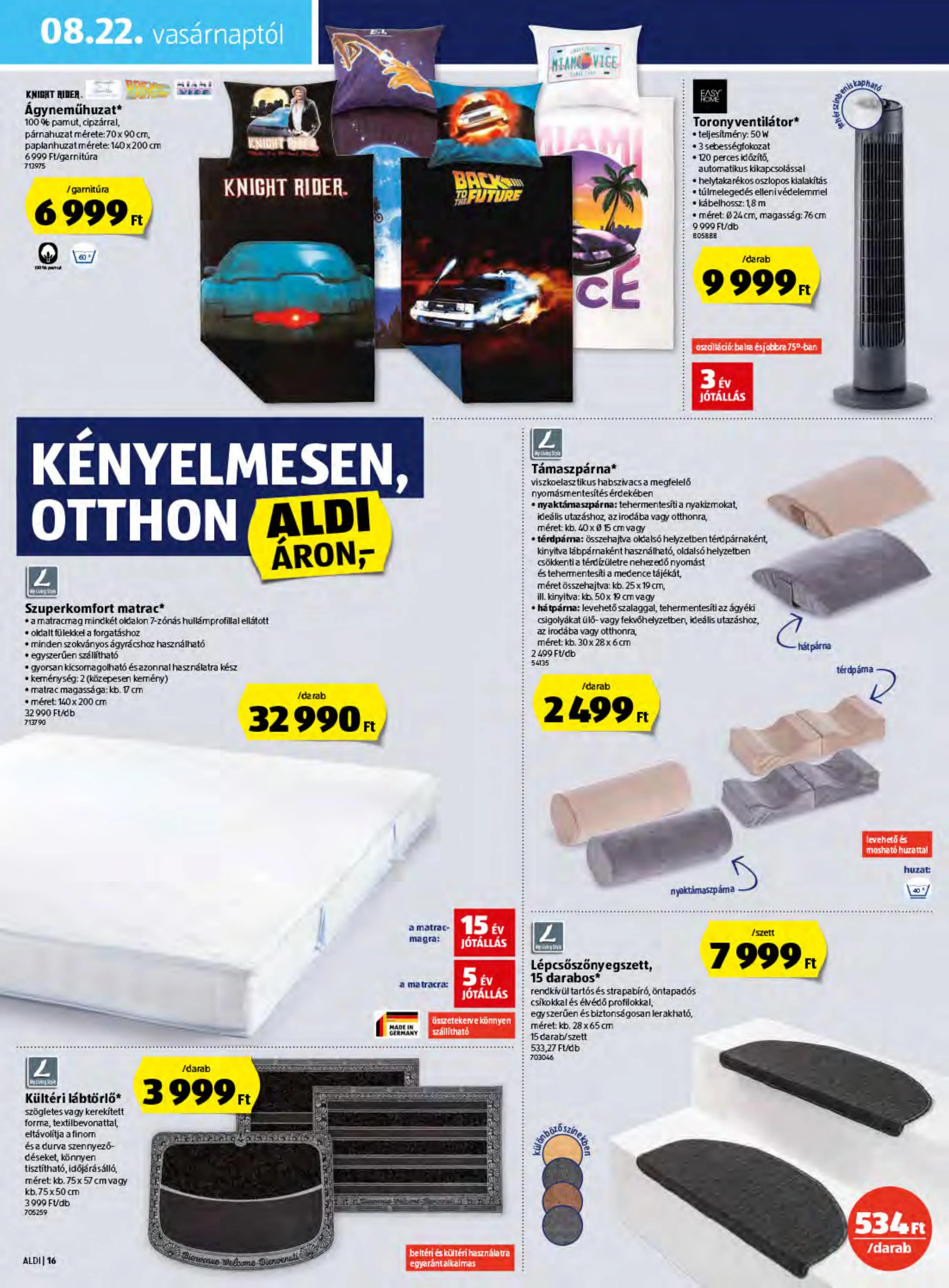Aldi akciós újság 08.19–08.25 – 16. oldal