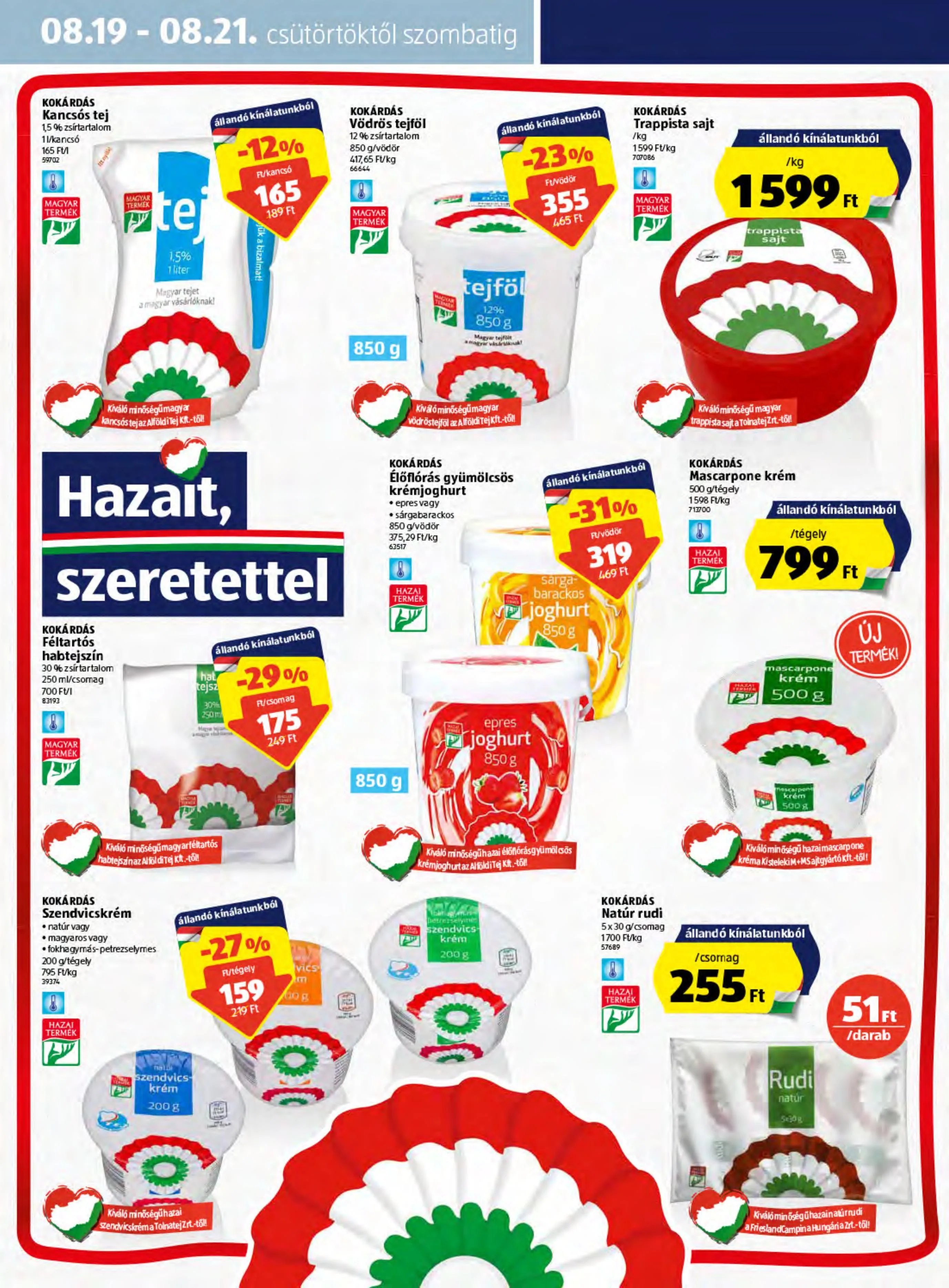 Aldi akciós újság 08.19–08.25 – 8. oldal