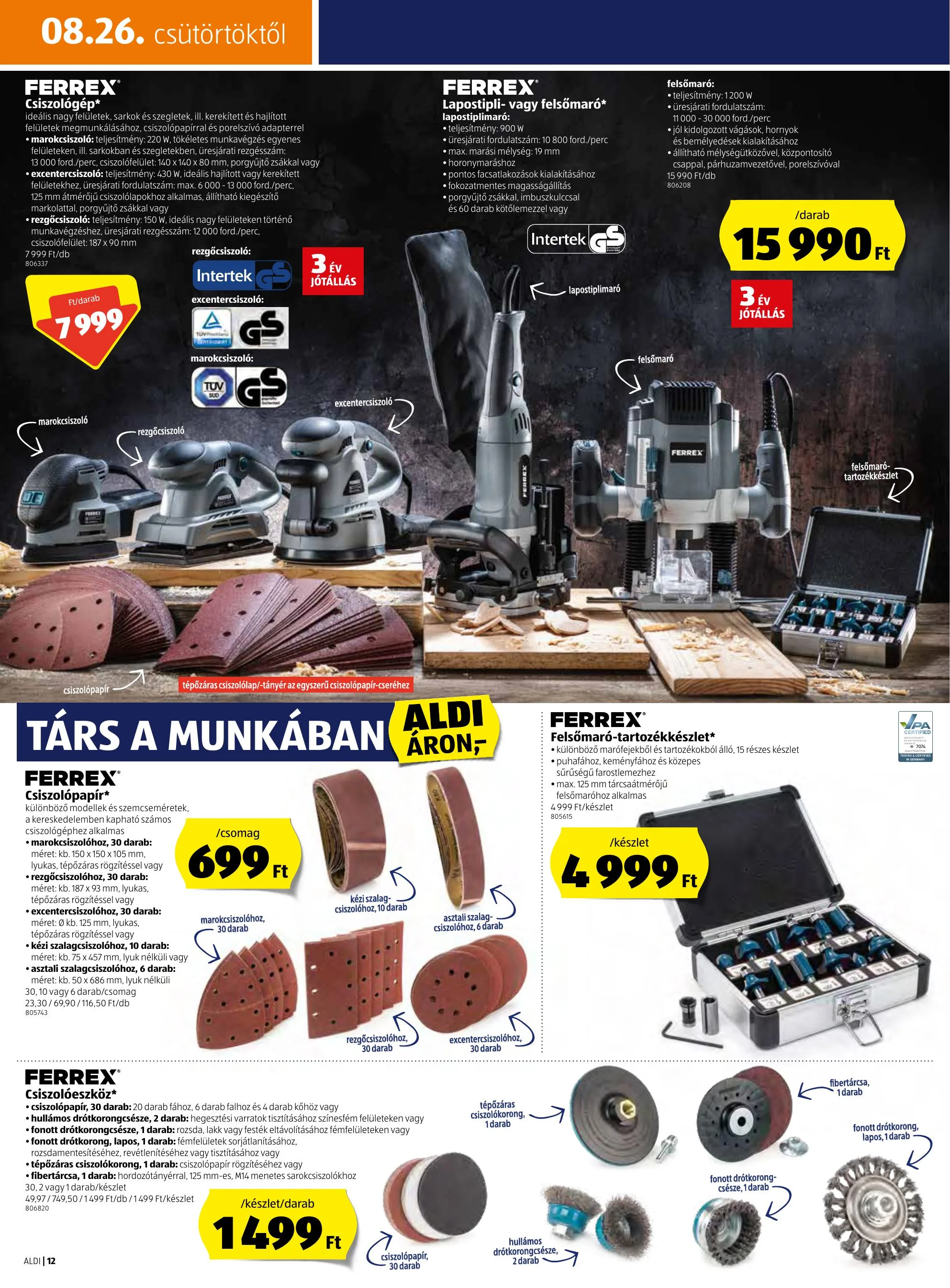 Aldi akciós újság 08.26–09.01 – 12. oldal