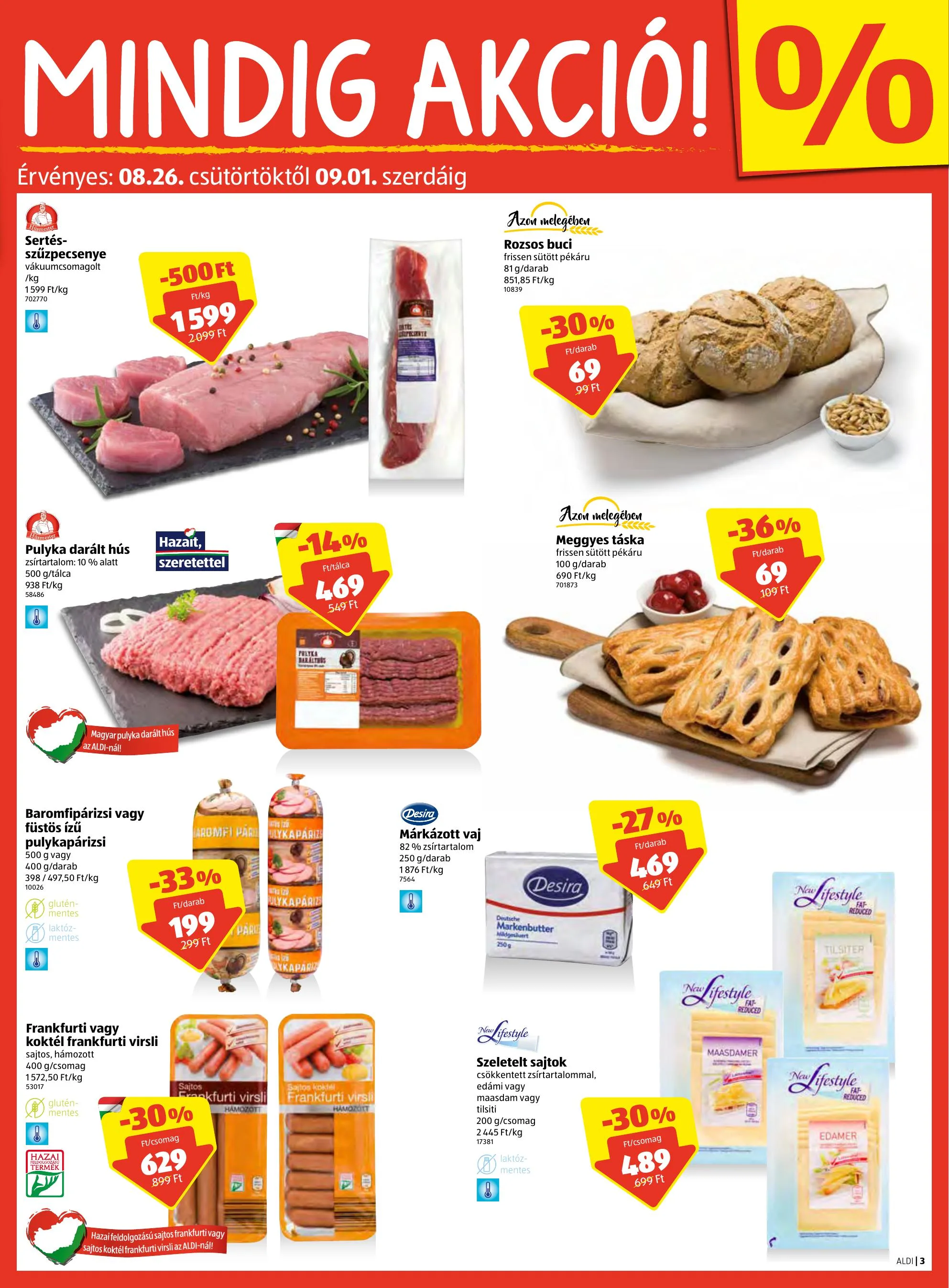 Aldi akciós újság 08.26–09.01 – 3. oldal