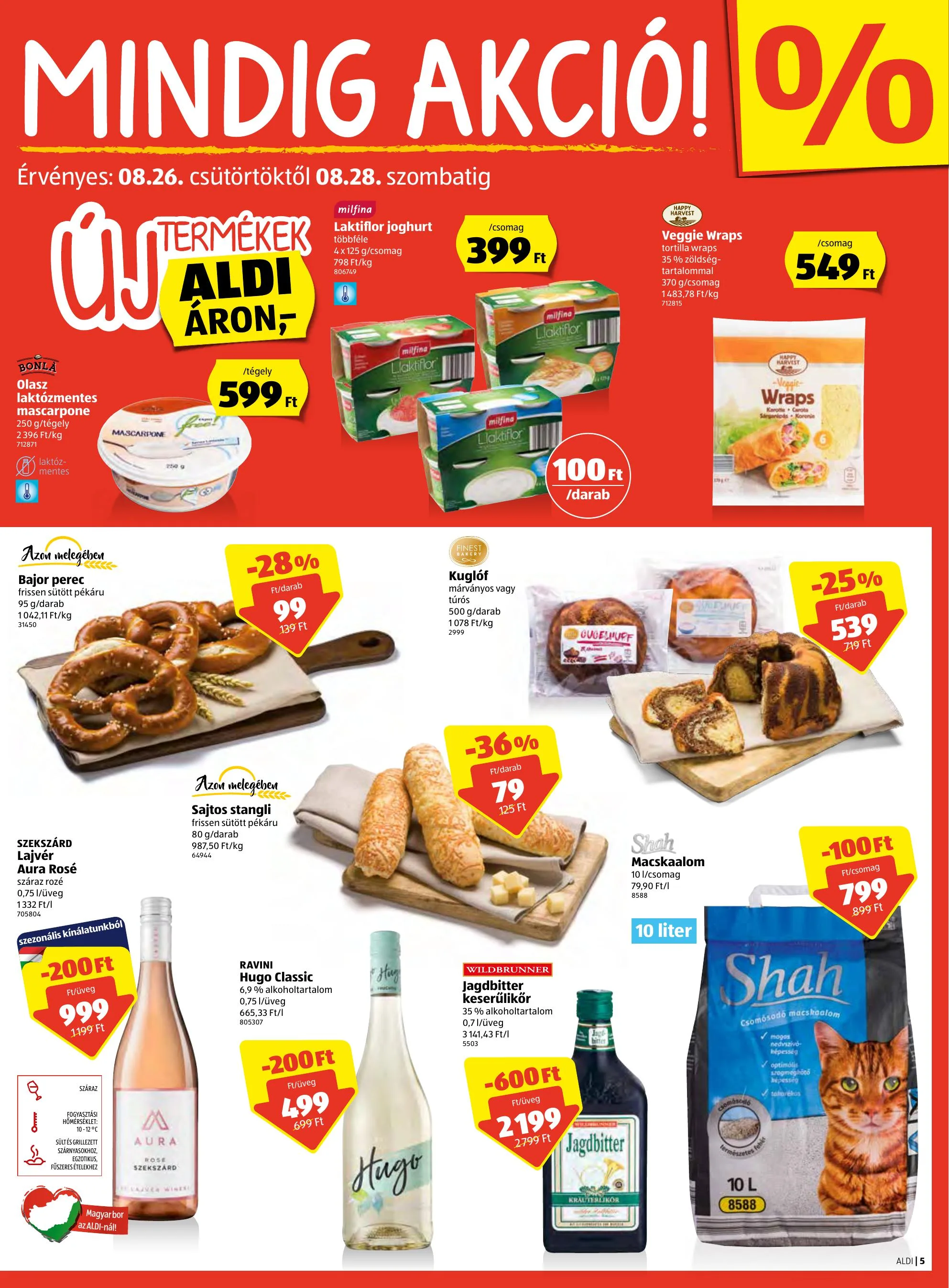 Aldi akciós újság 08.26–09.01 – 5. oldal